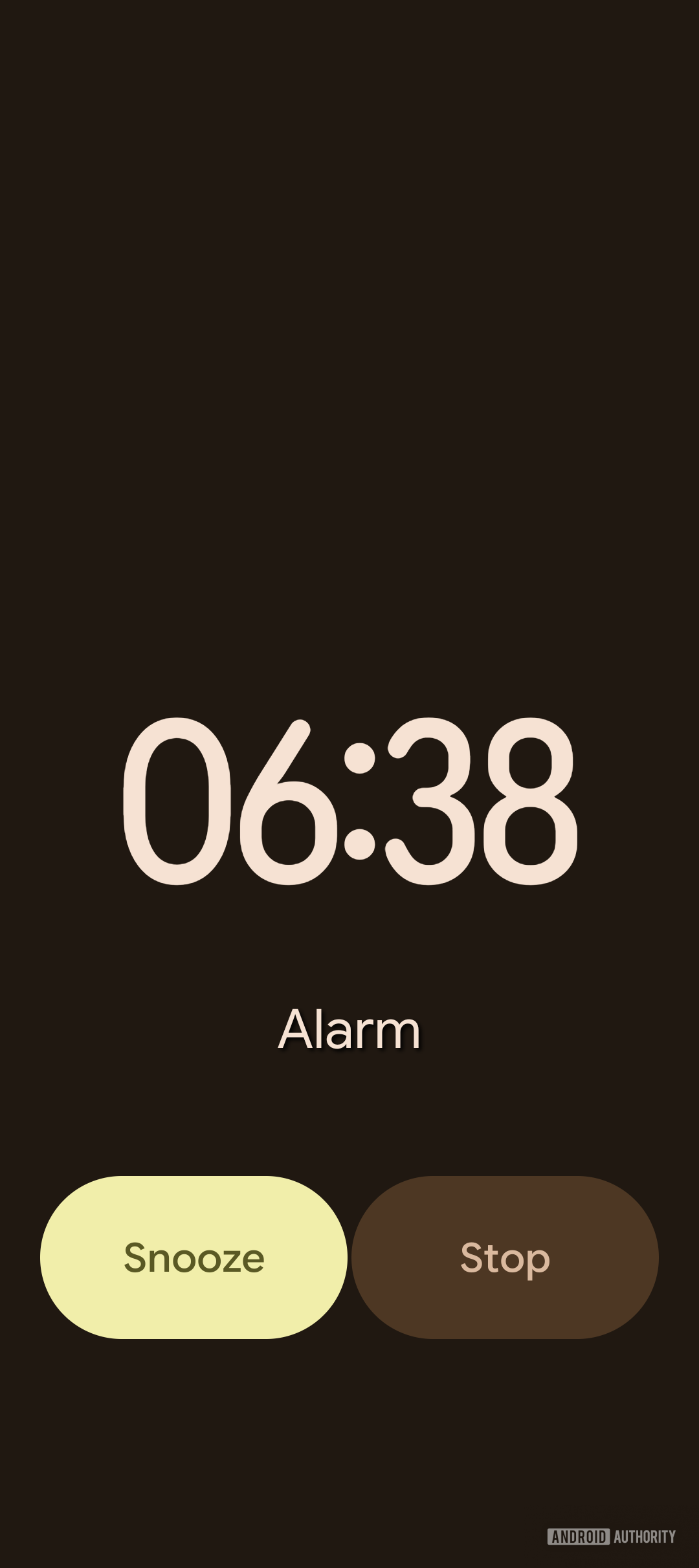 google clock old alarm dismiss buttons