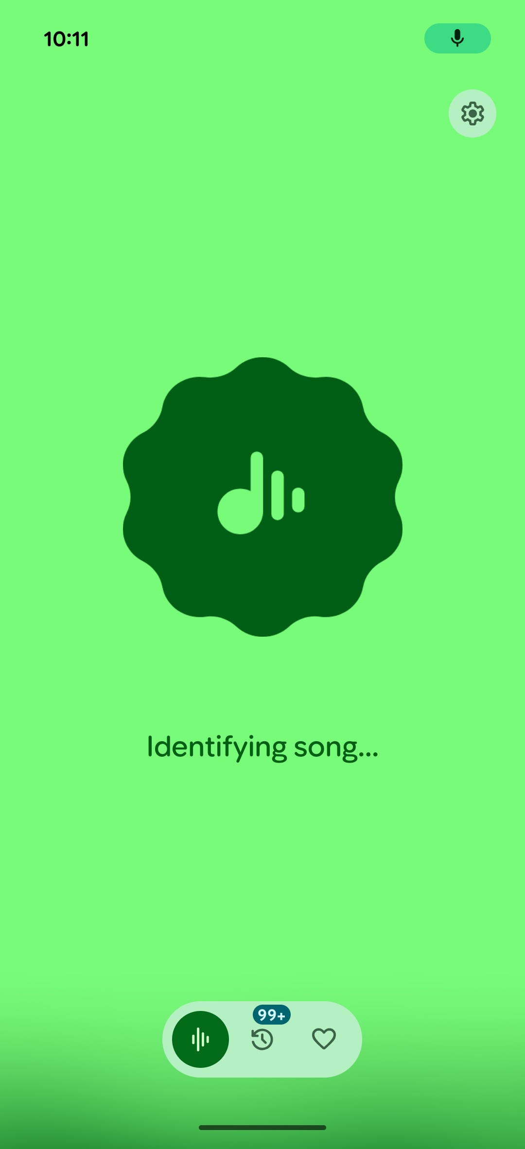 New Now Playing app UI.