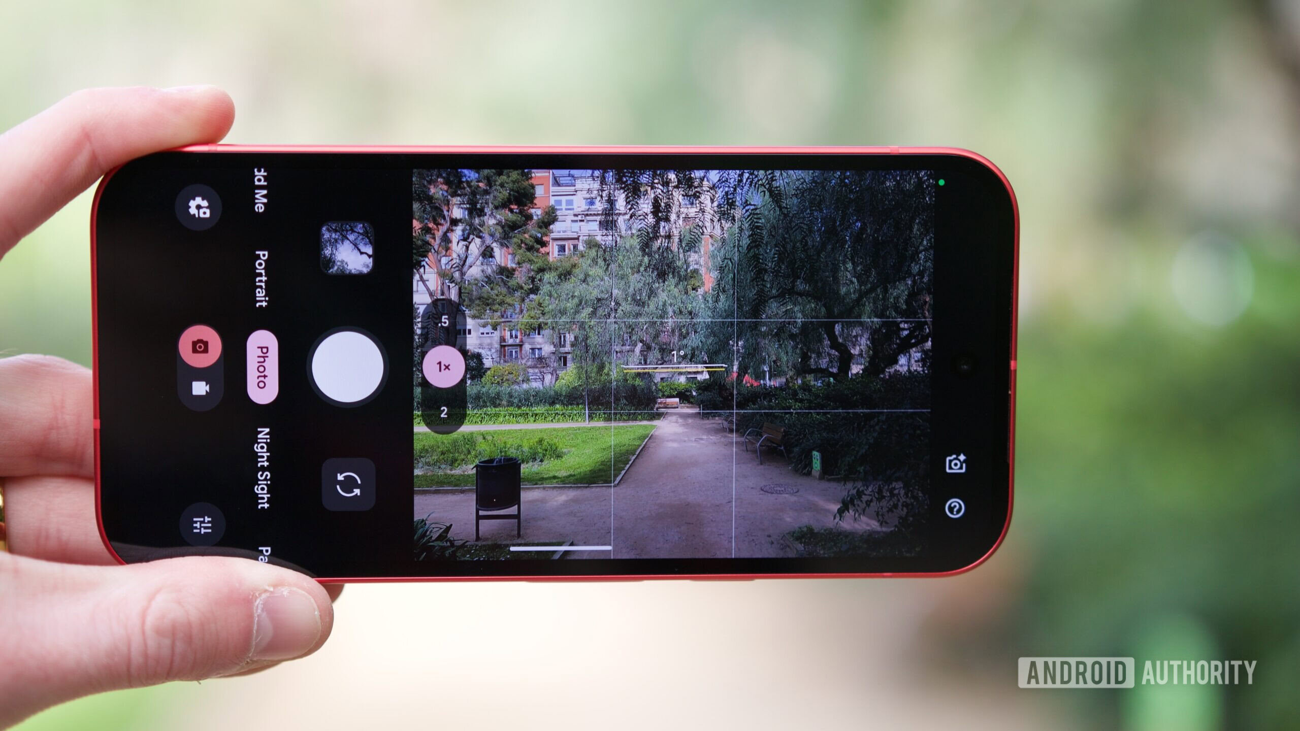 google pixel 10a review camera 2 Camera app on the Google Pixel 10a.