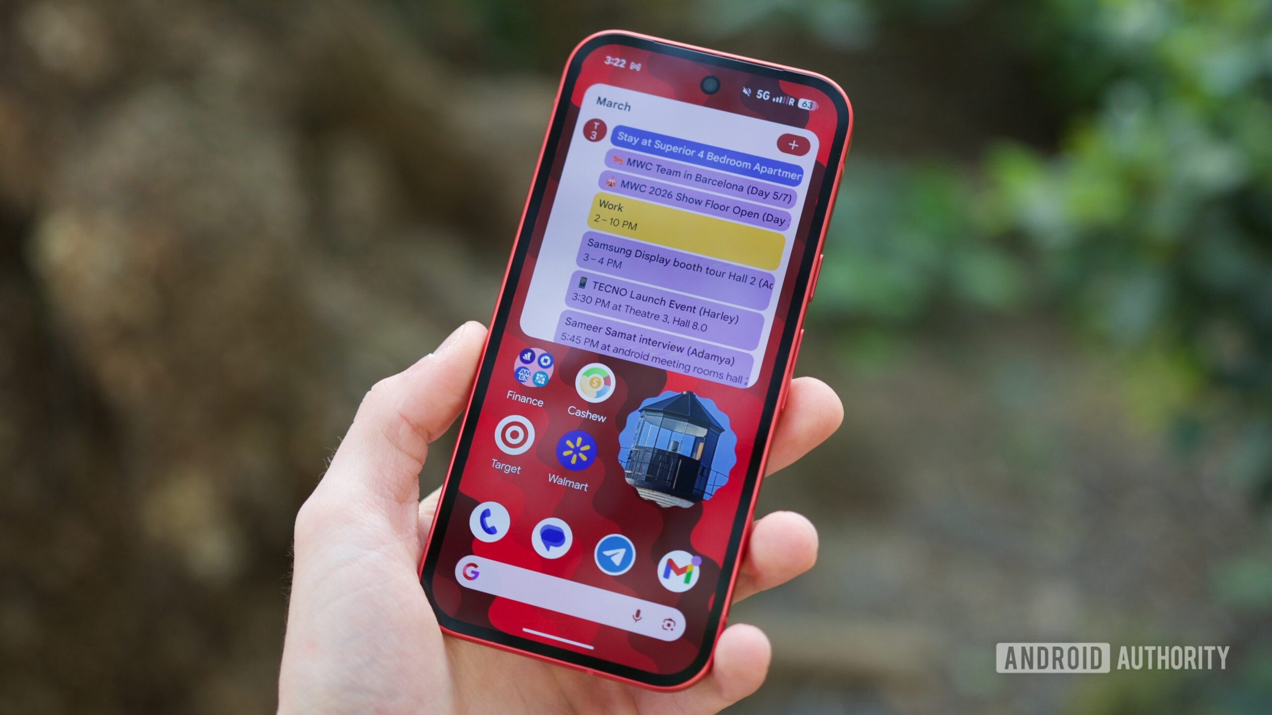 google pixel 10a review home screen 3 Home screen on the Google Pixel 10a.
