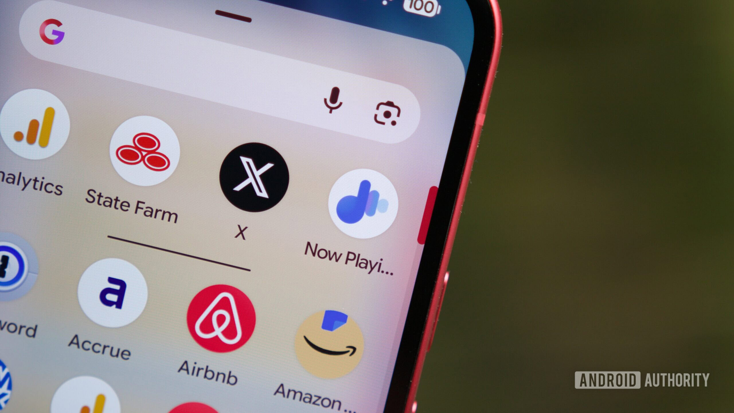 The Now Playing app icon on a Pixel phone.