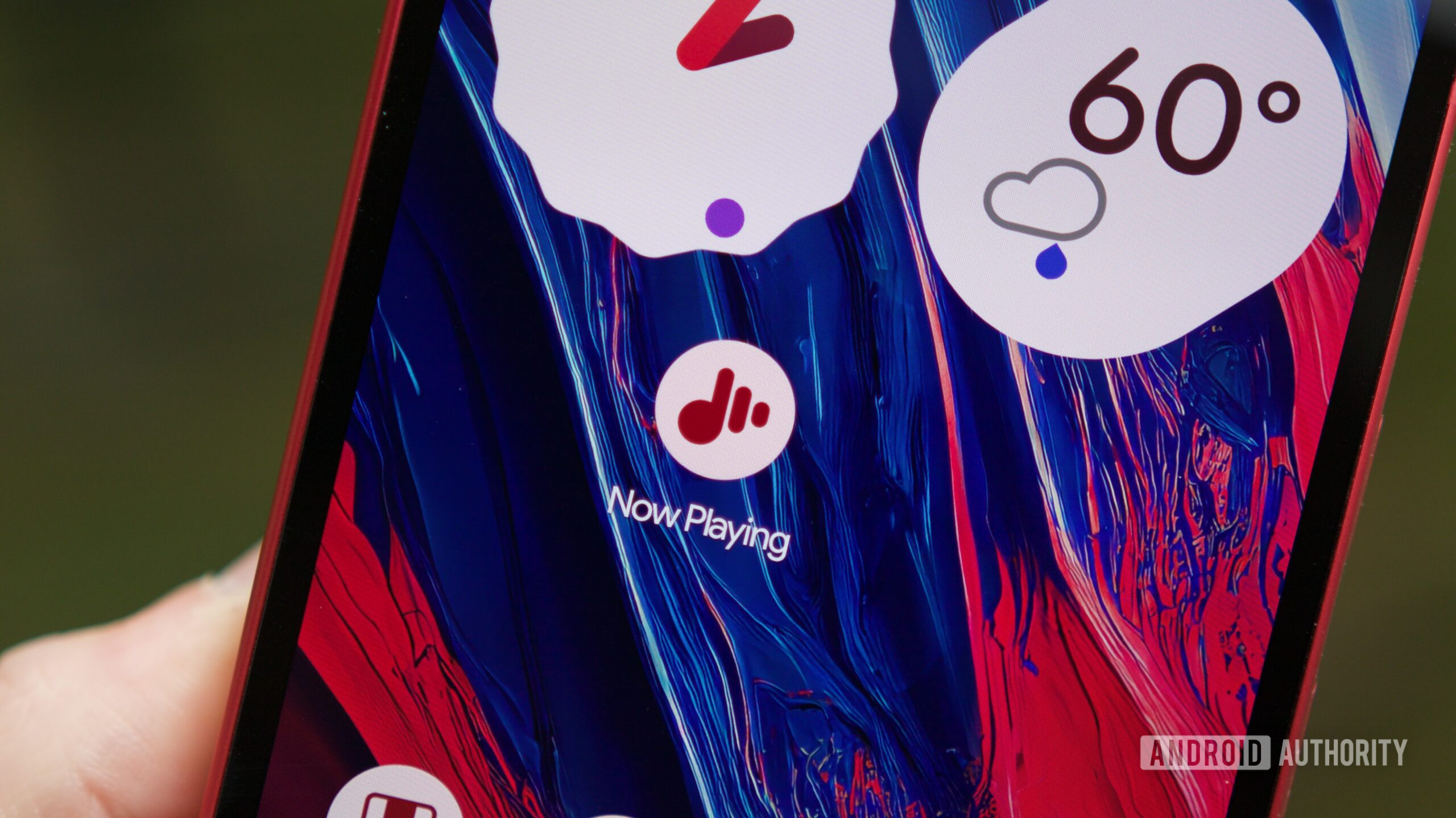 The Now Playing app icon on a Pixel phone.