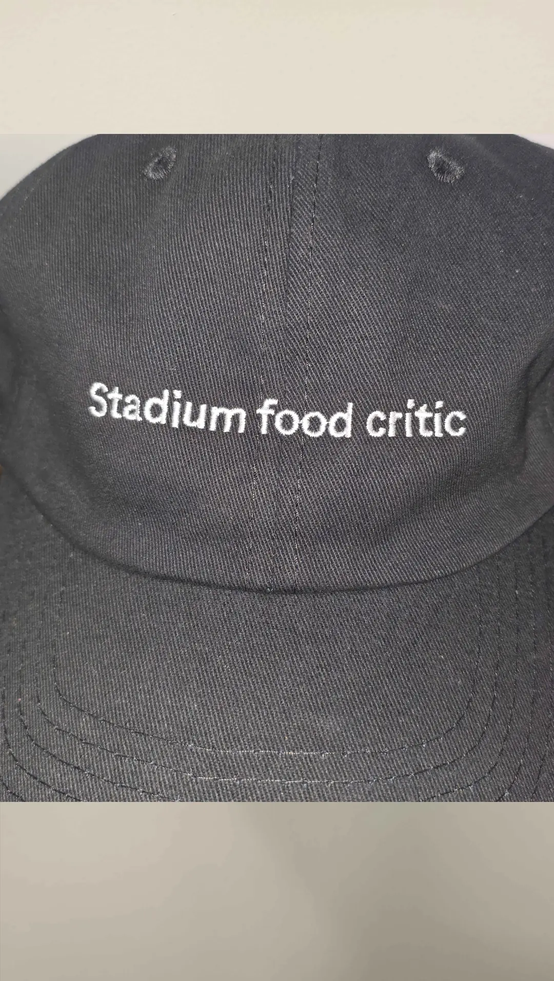 hat stadiumfoodcritic