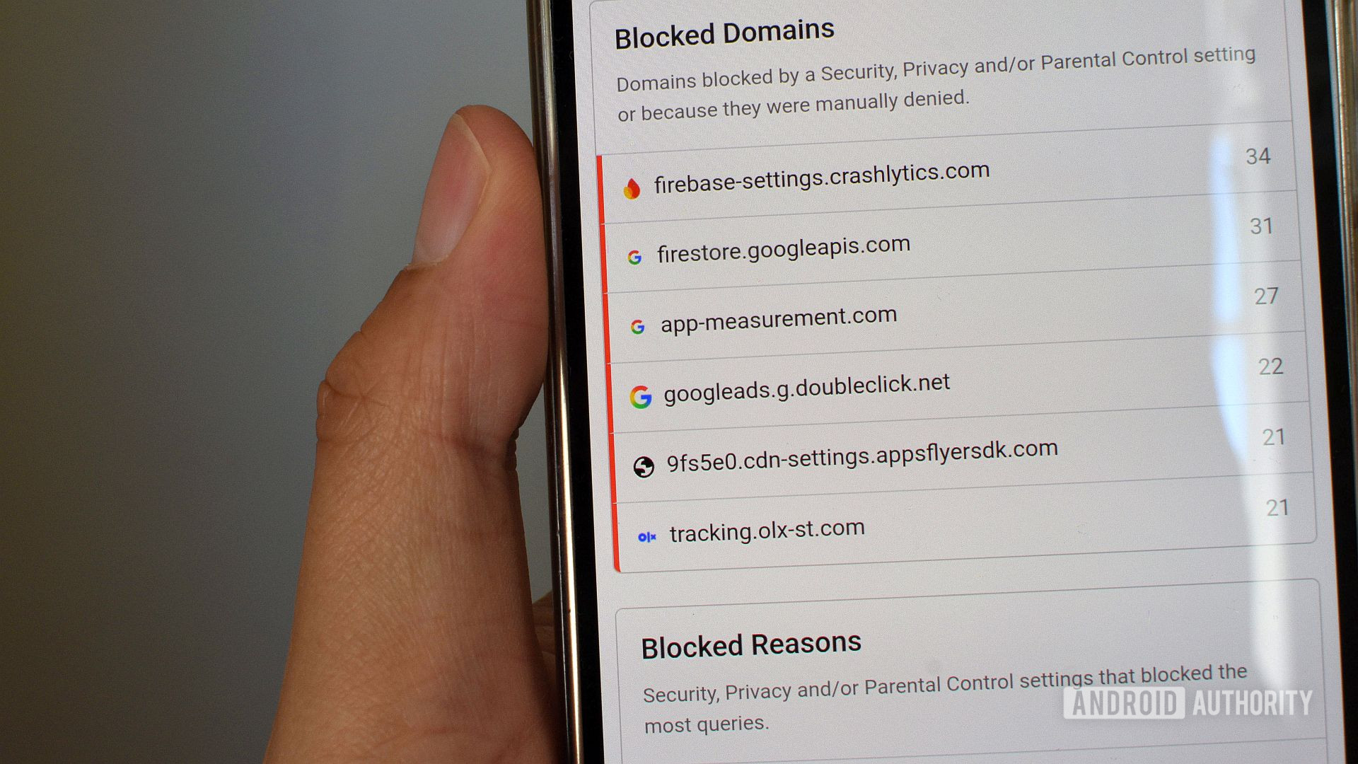 nextdns android analytics 2