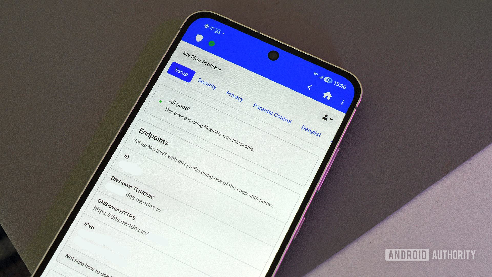 nextdns android setup 2