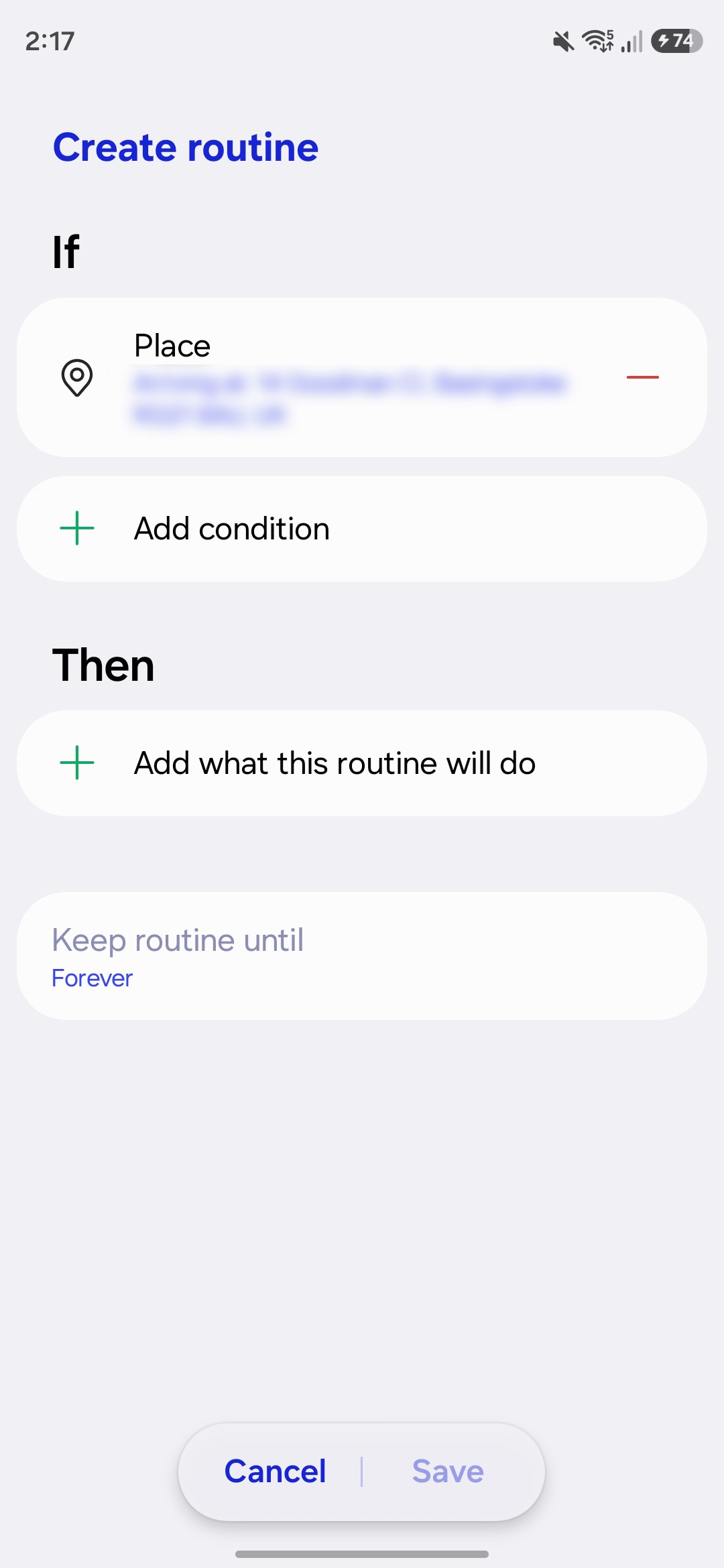 one ui 8 5 keep routine until 1