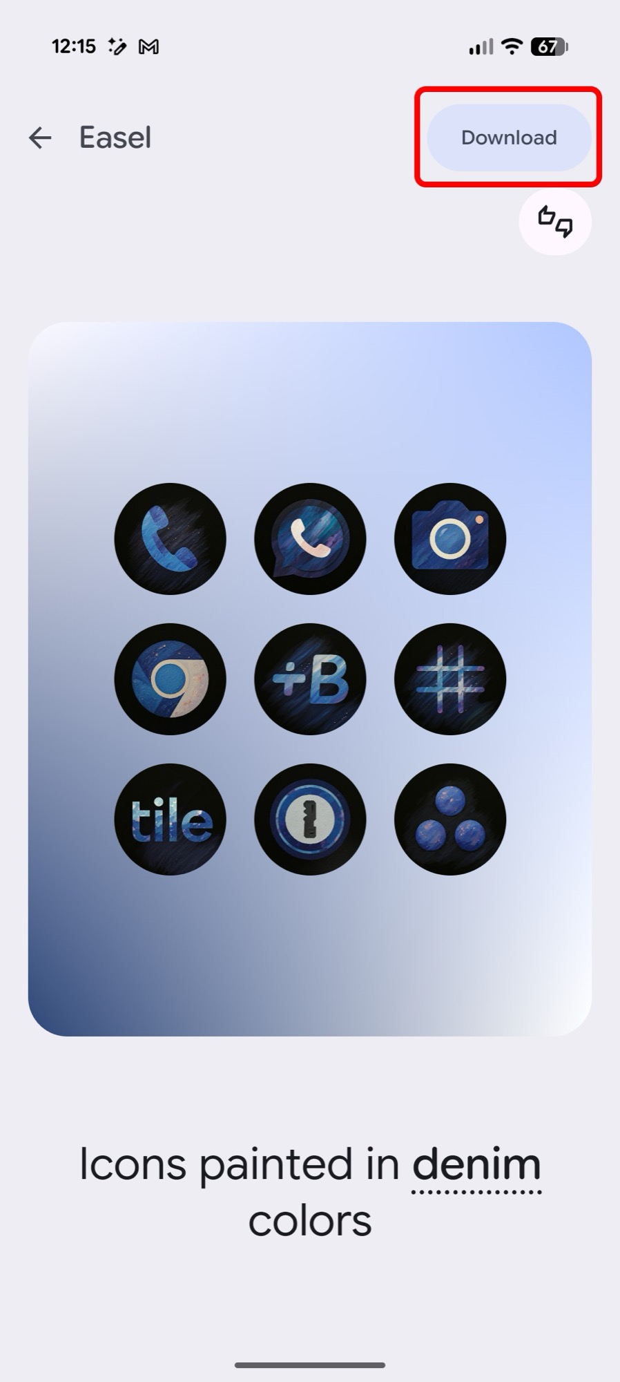 screenshot android 16 qpr3 wallpaper style icons create easel denim download