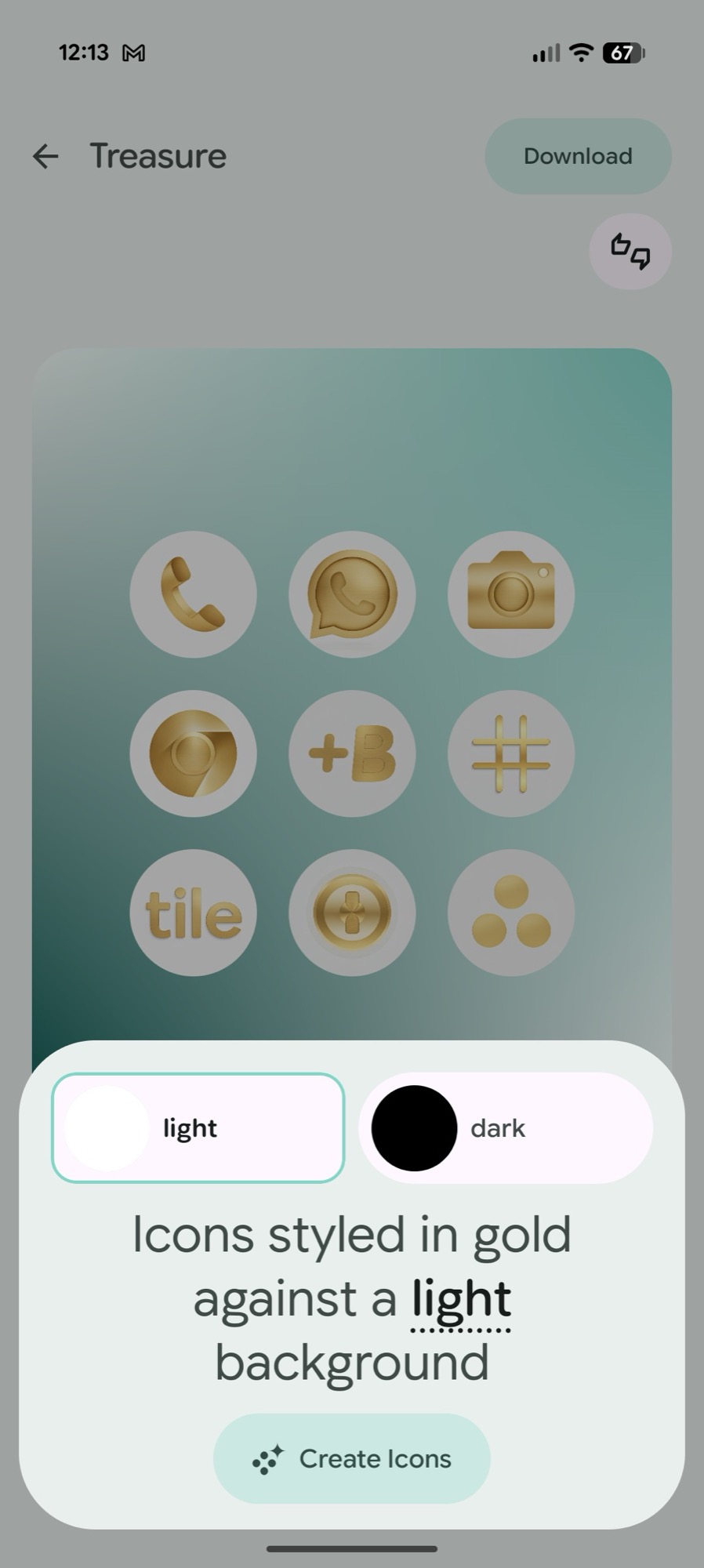 screenshot android 16 qpr3 wallpaper style icons create treasure