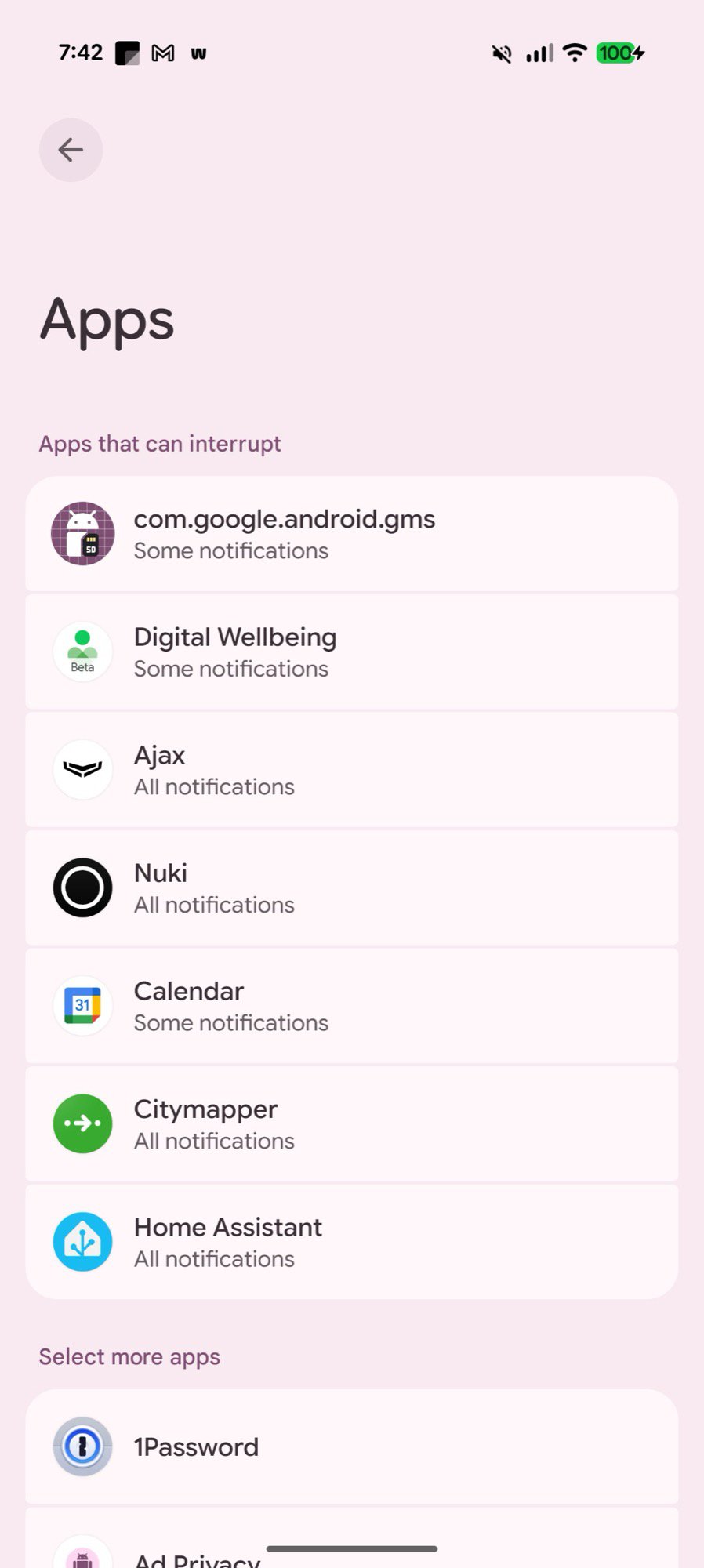screenshot pixel android transit mode settings notifications apps