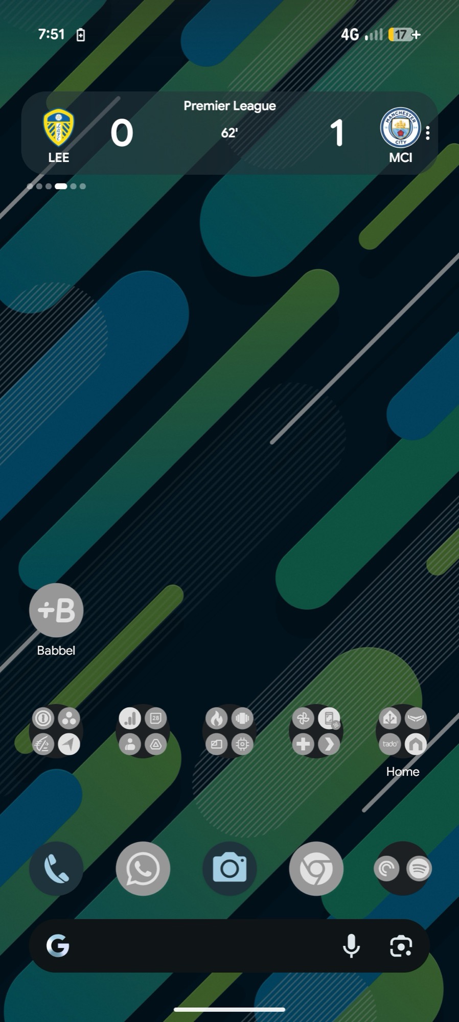 screenshot pixel home screen at a glance sports scores 3