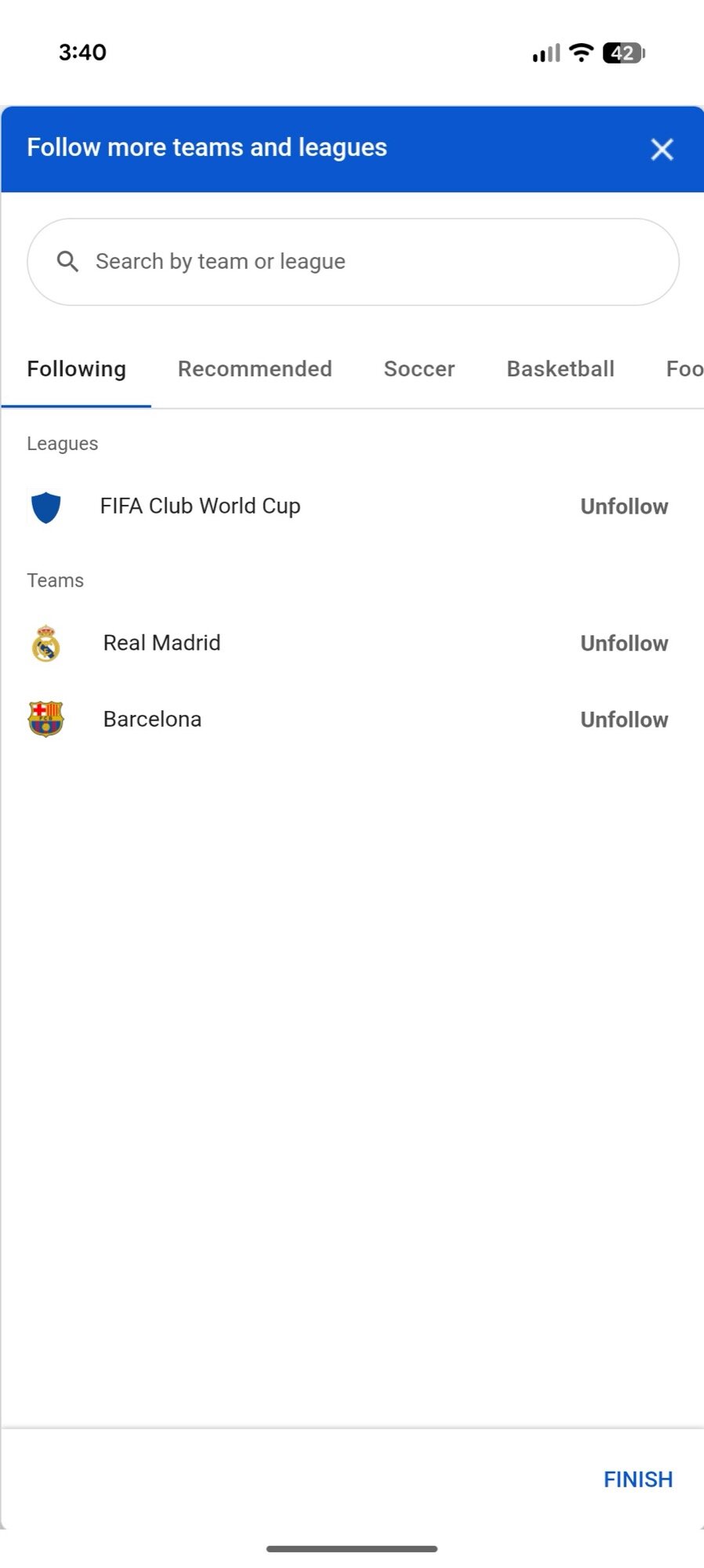 screenshot pixel home screen at a glance sports scores options 3