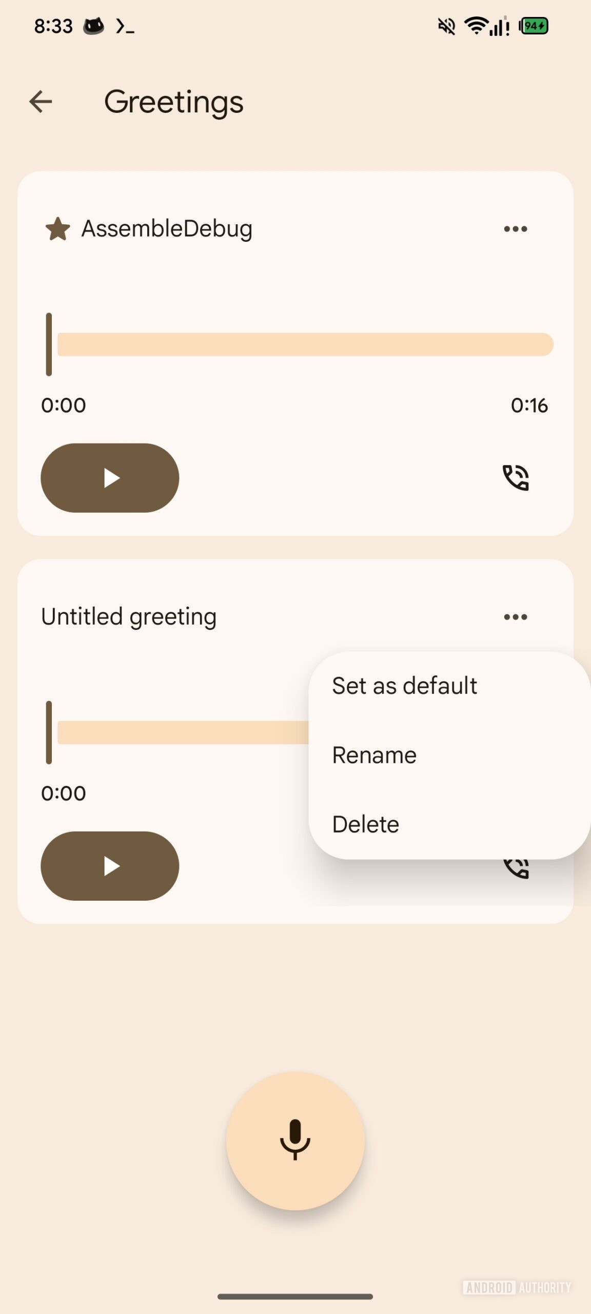 take a message voicemail 5