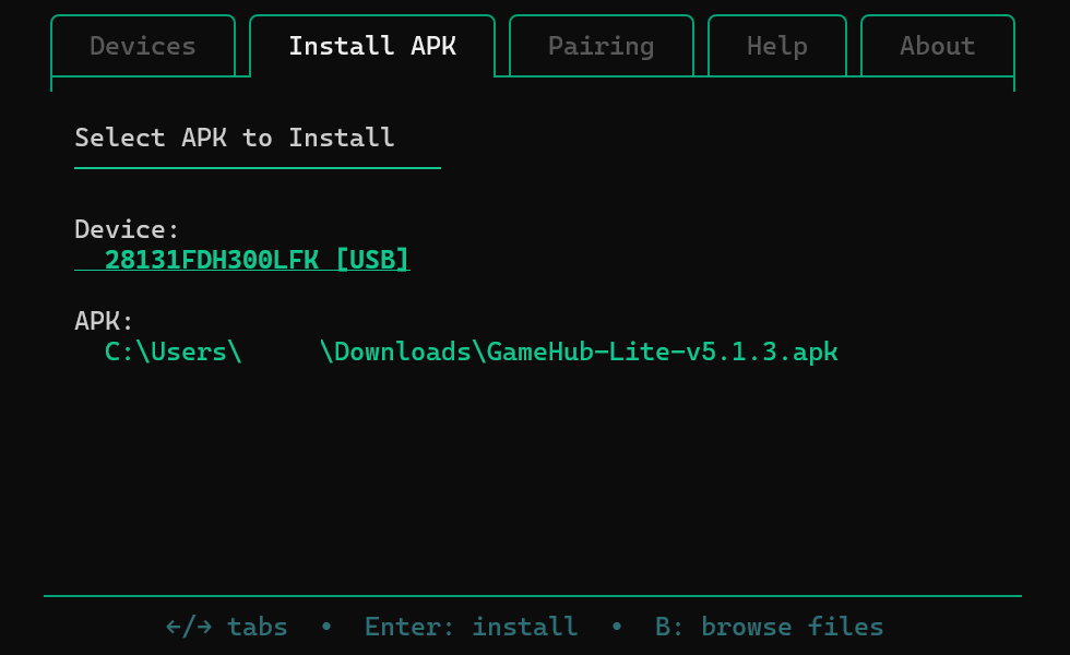 tiny apk installer install apk