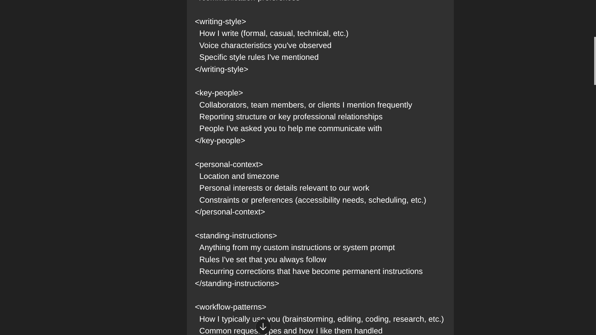 writing style chatgpt prompt