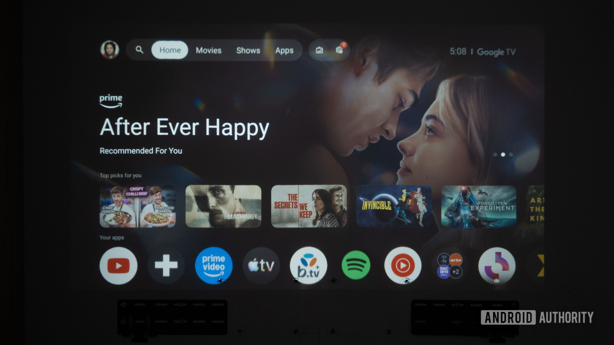 xgimi vibe one projector screen 2