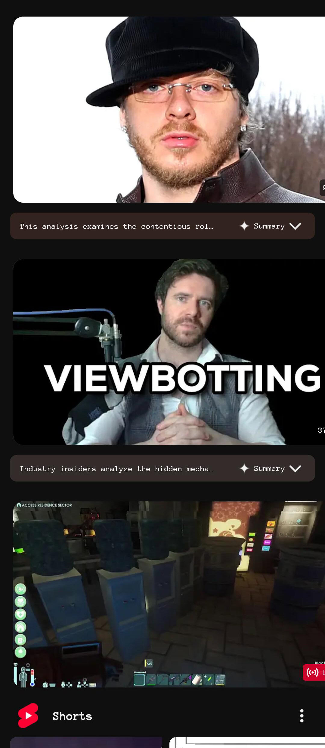 youtube AI summaries