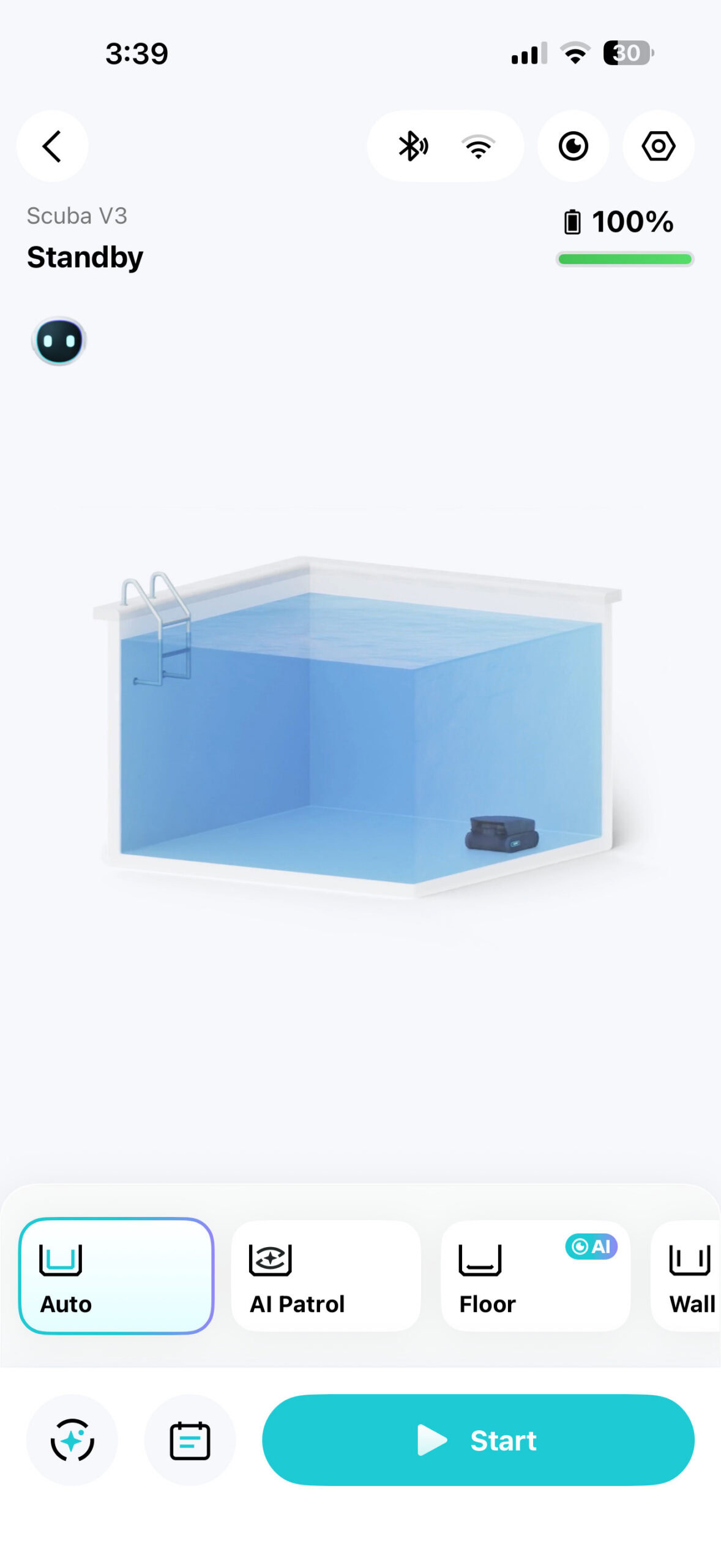 Aiper Scuba V3 robot pool cleaner app screenshots 1