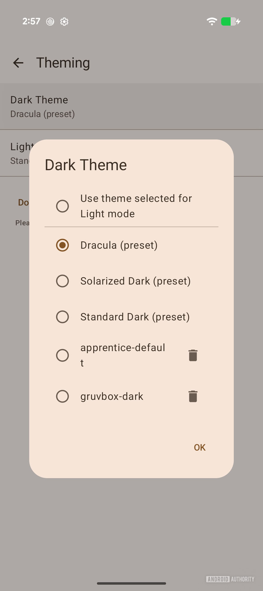 Android 17 QPR1 Beta 1 Terminal app themes (1)