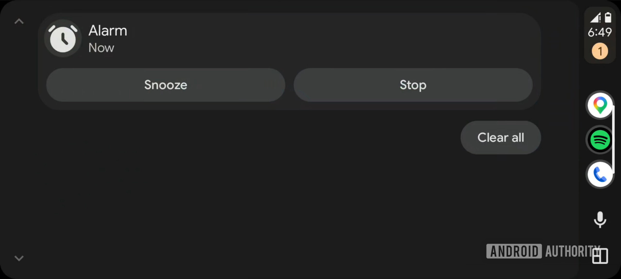 Android Auto alarm AssembleDebug 2