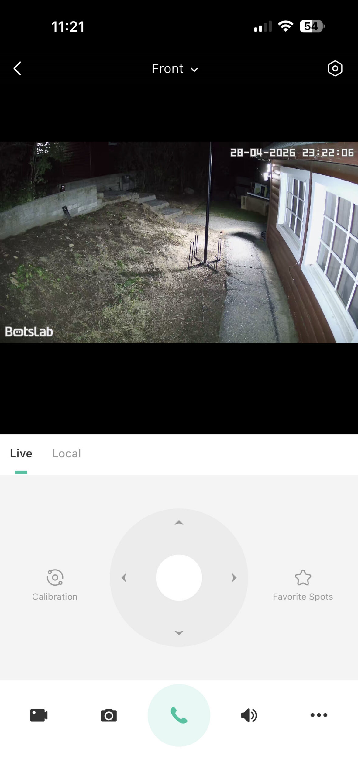 Botslab W510 4K AI Security Camera System color night vision vs infrared screenshots 1