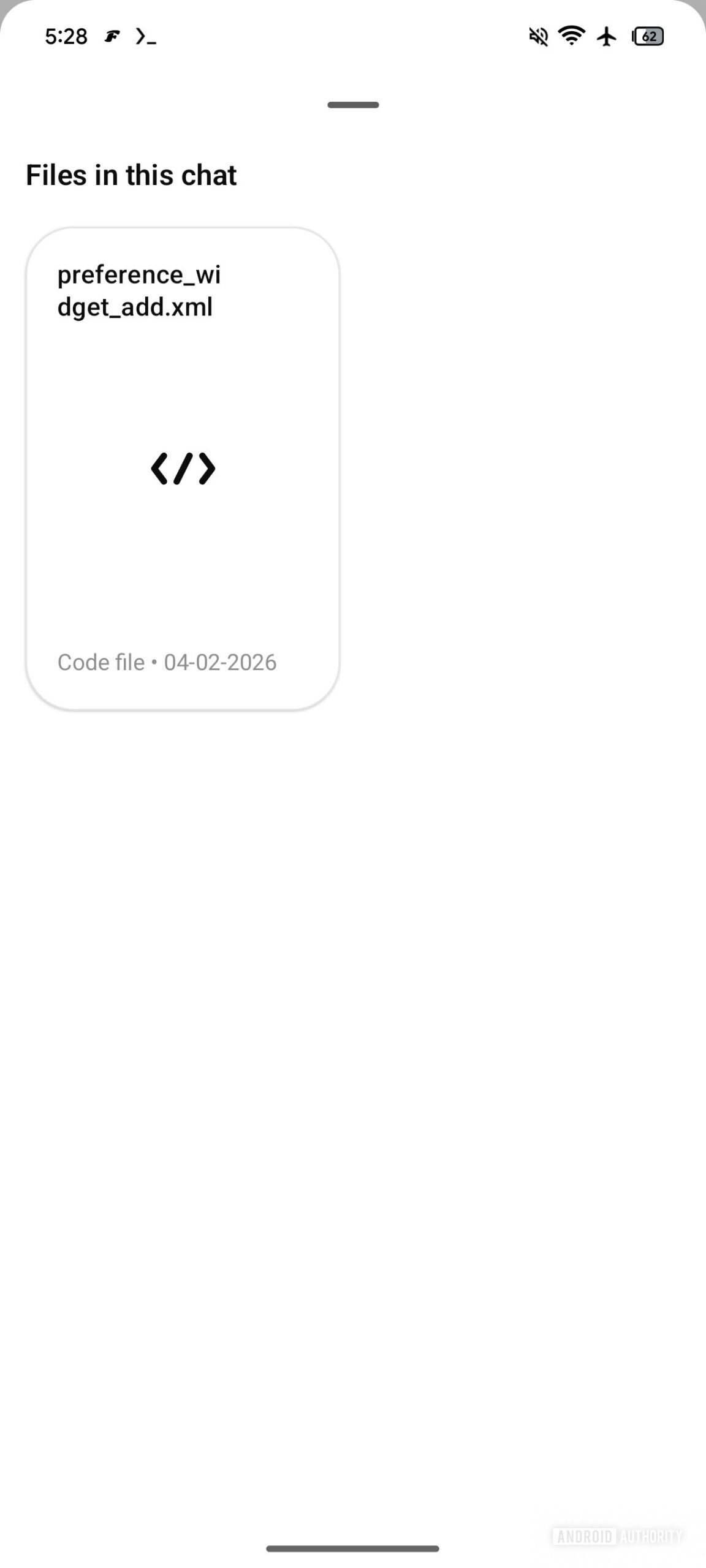 ChatGPT files in this chat