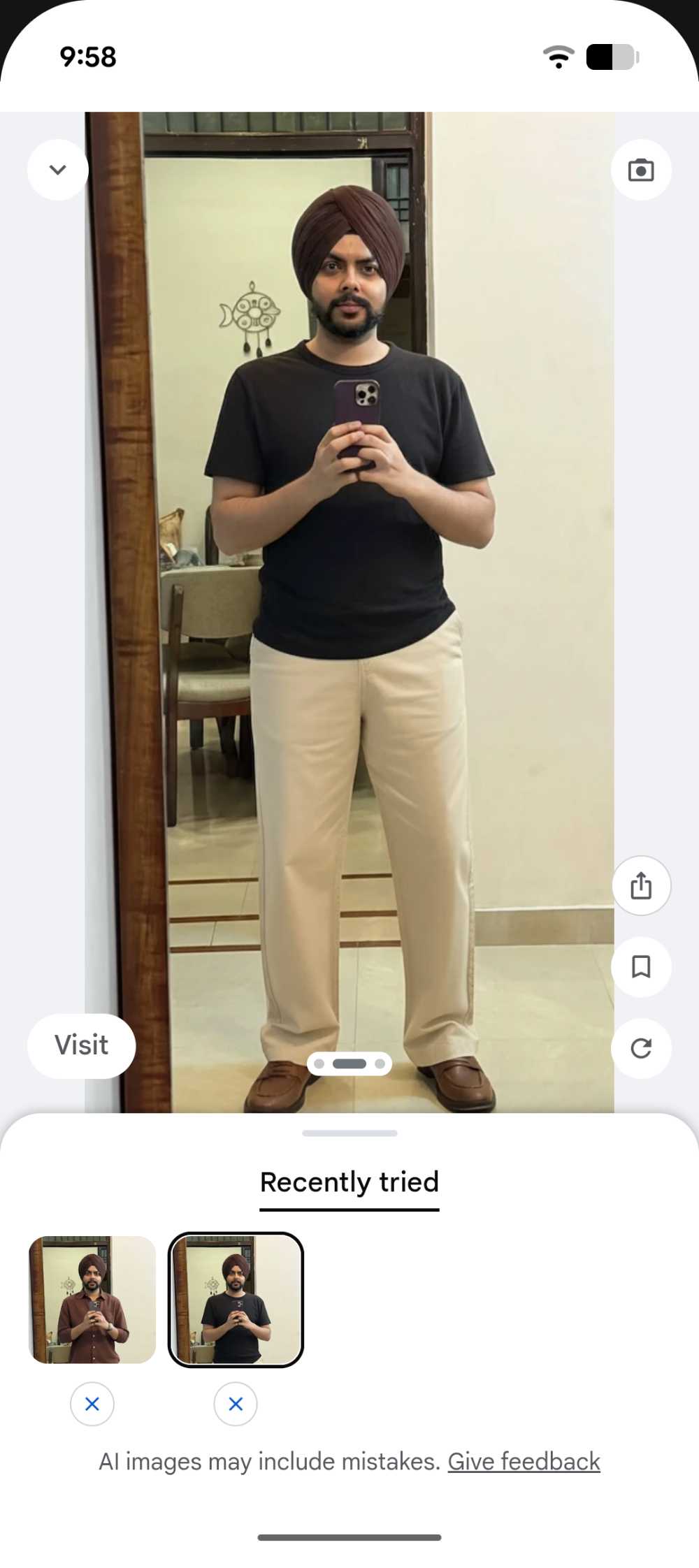 Circle to Search Try it on 2