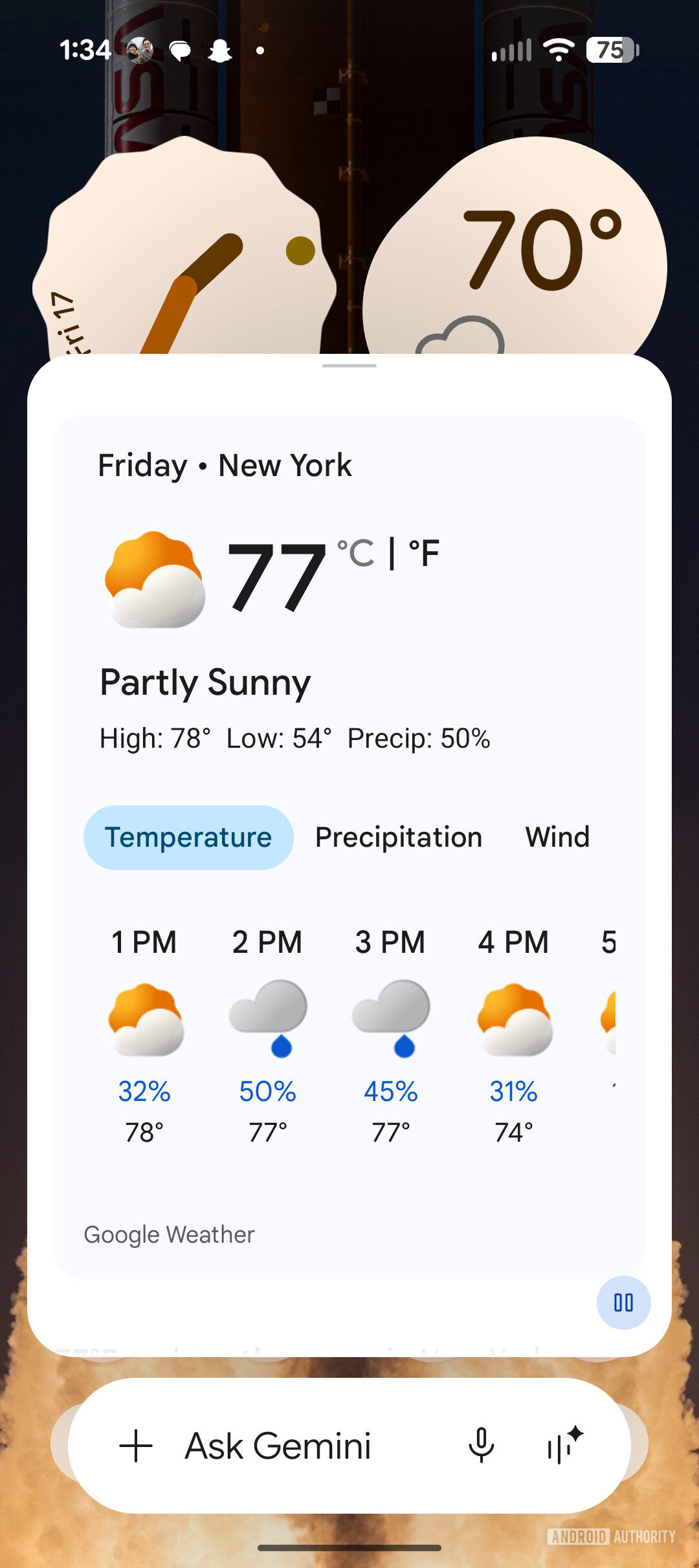 Gemini overlay changes