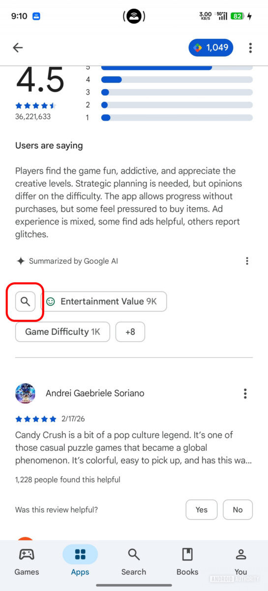 Google Play Store now lets you dig through app reviews for real answers ...