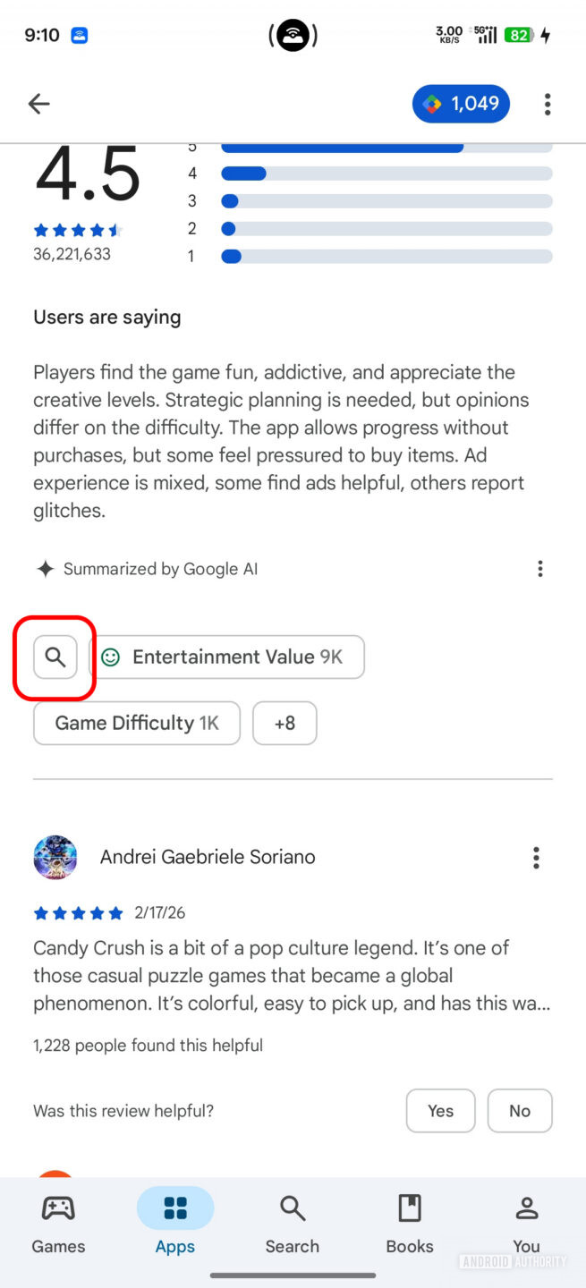 Google Play Store now lets you dig through app reviews for real answers ...