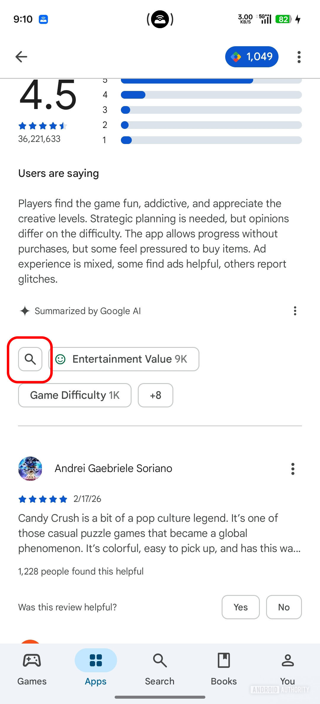 Google Play Store now lets you dig through app reviews for real answers