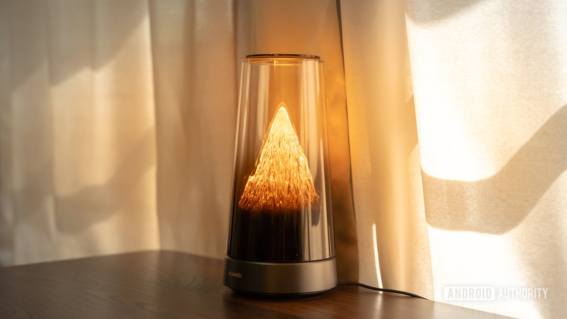 HUAWEI Wi Fi Mesh X3 Pro Mesh Router on small table 3