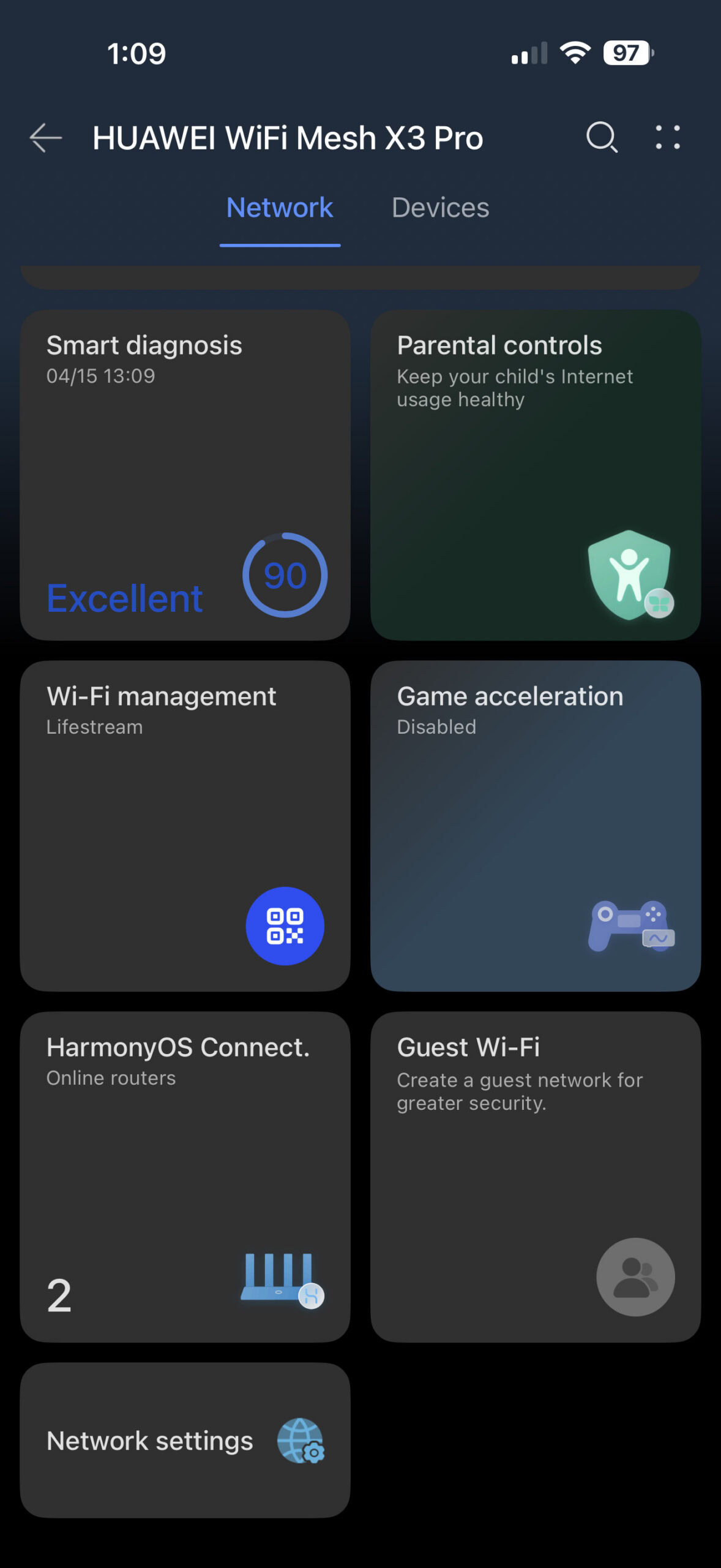 HUAWEI Wi Fi Mesh X3 Pro app screenshots 2