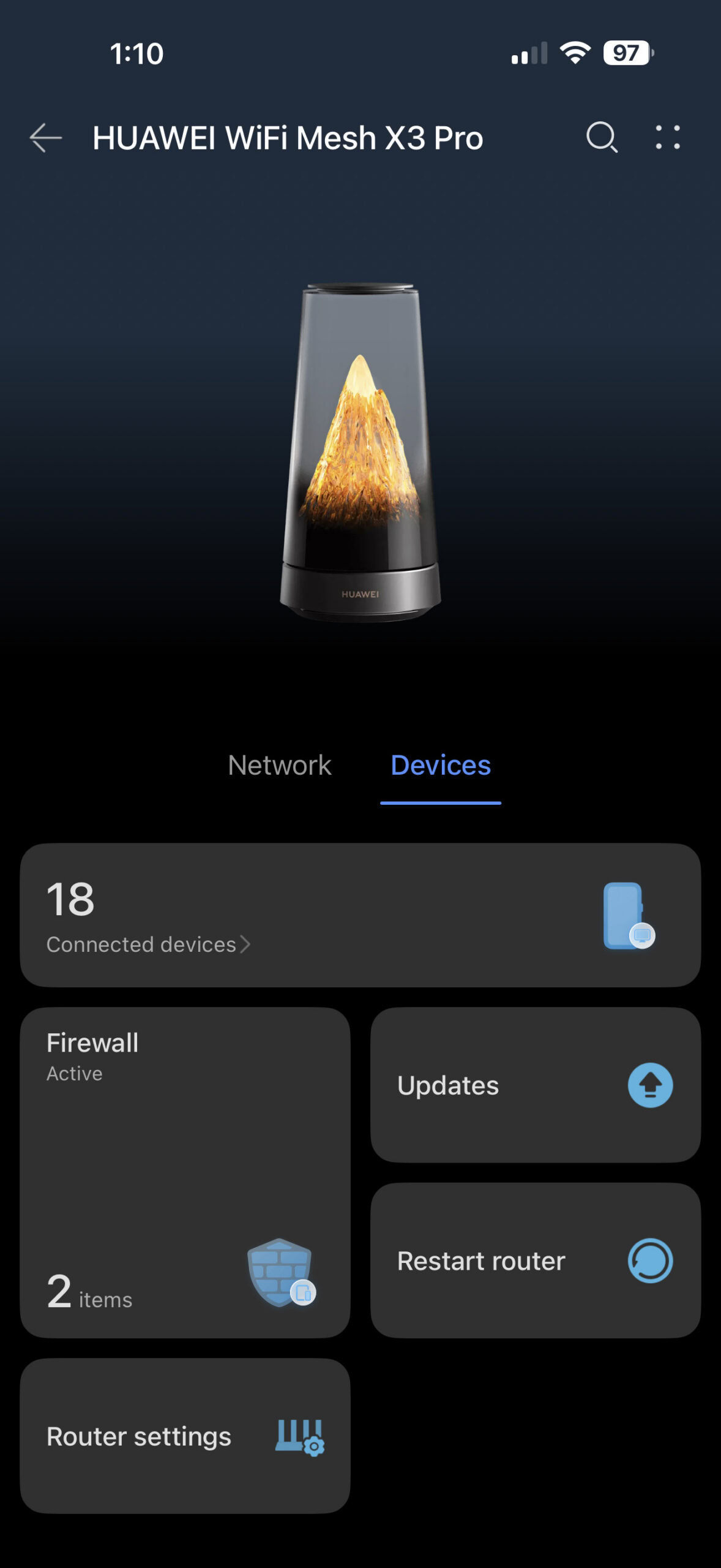 HUAWEI Wi Fi Mesh X3 Pro app screenshots 3