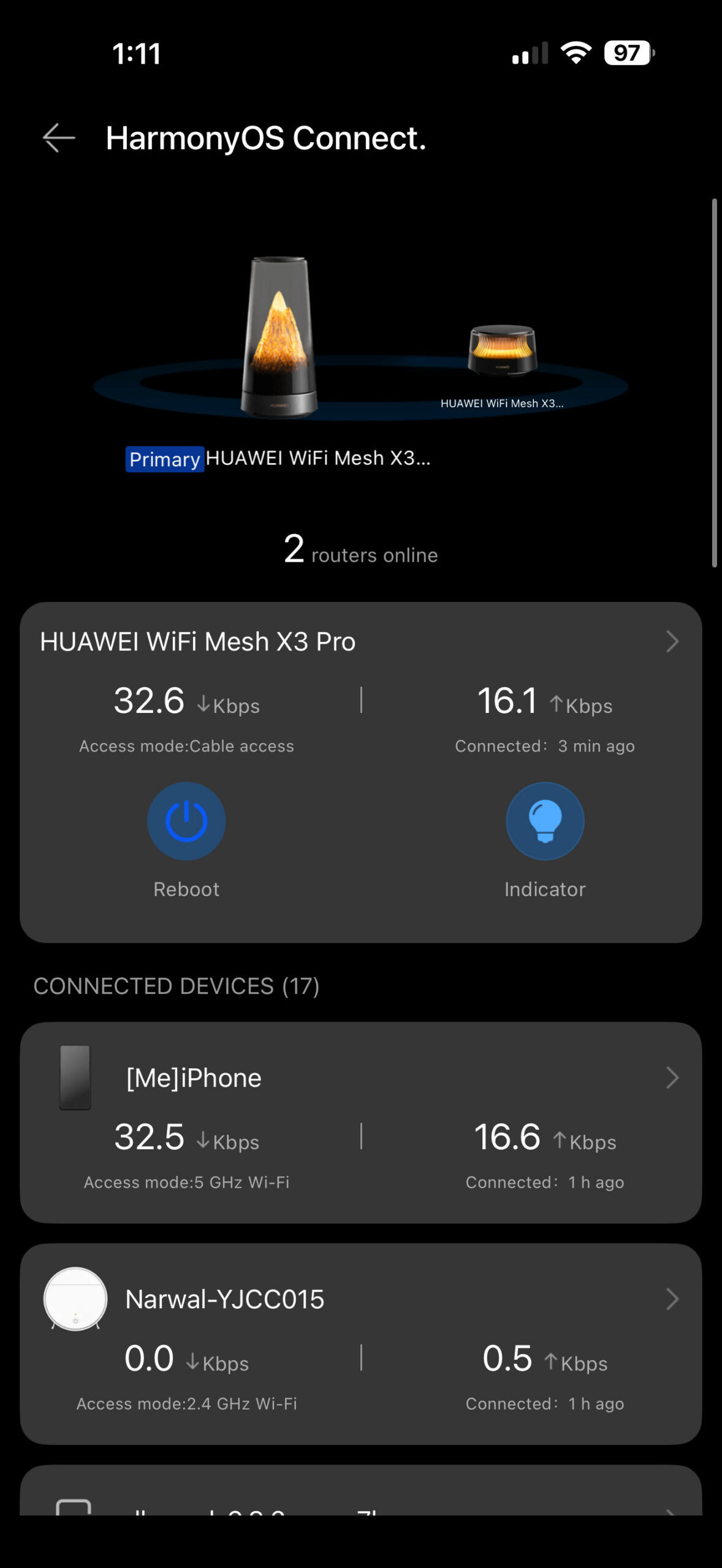 HUAWEI Wi Fi Mesh X3 Pro app screenshots 9