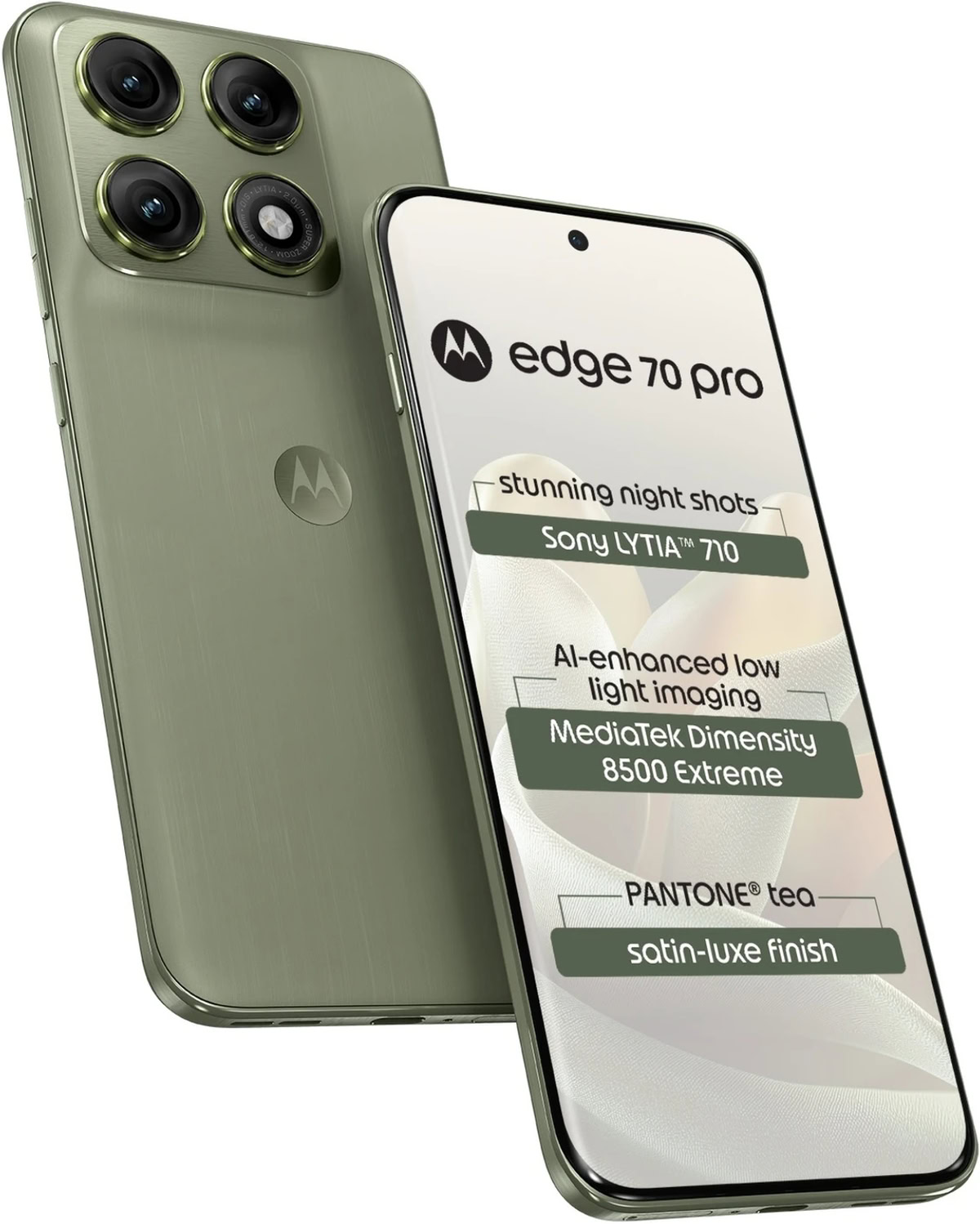 Moto Edge 70 Pro Pantone Tea