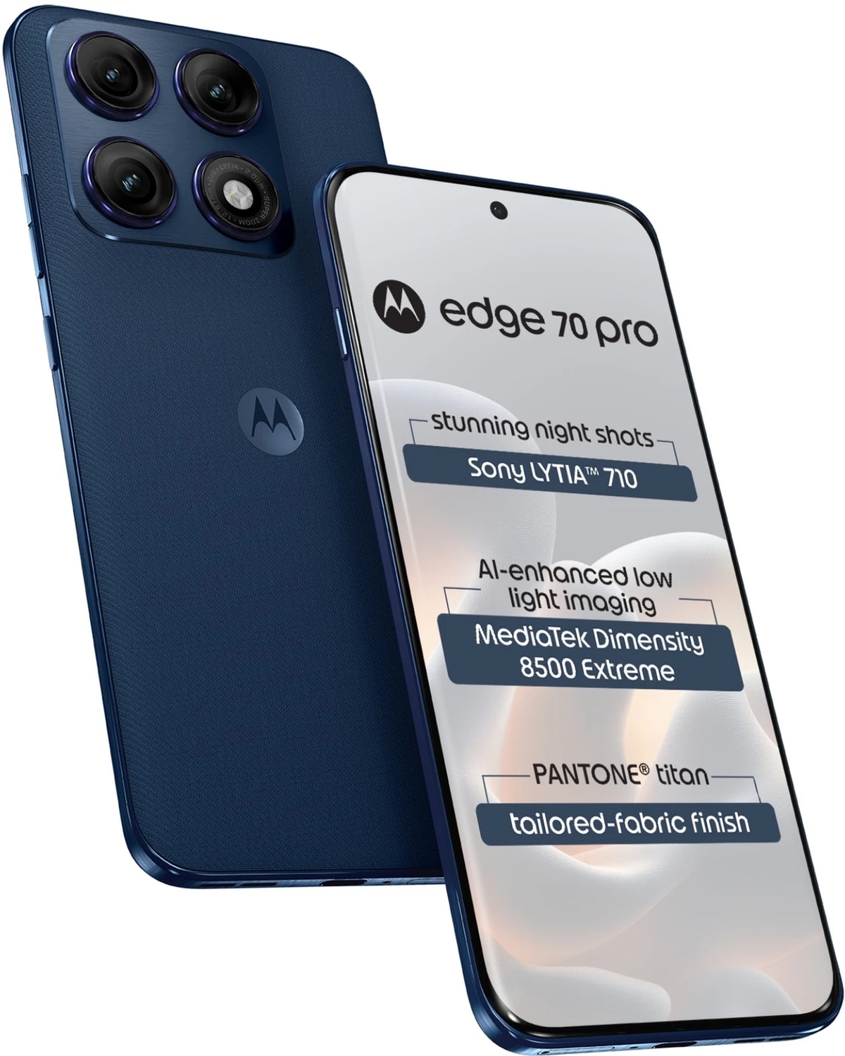 Moto Edge 70 Pro Pantone Titan