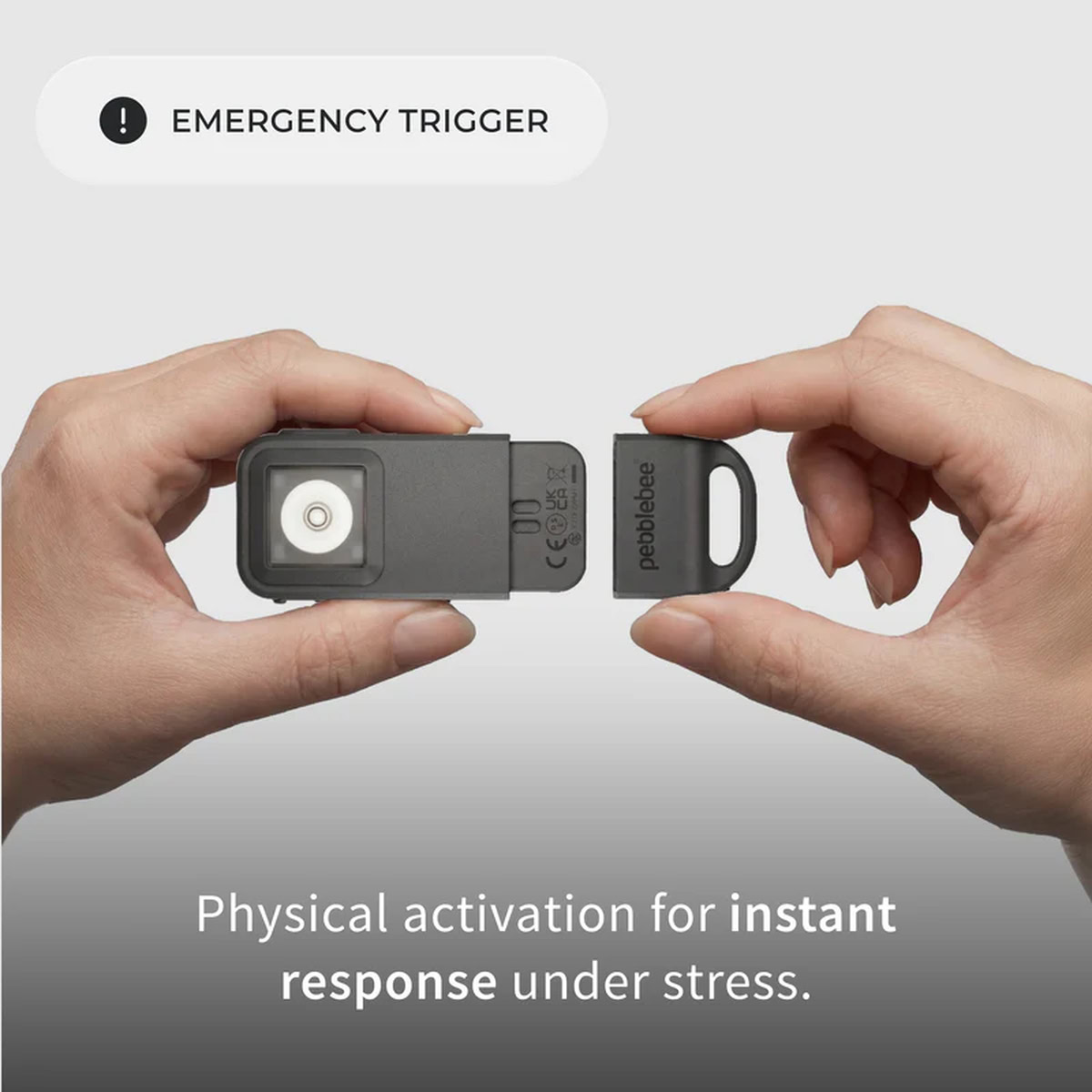 Pebblebbe Halo Emergency Trigger