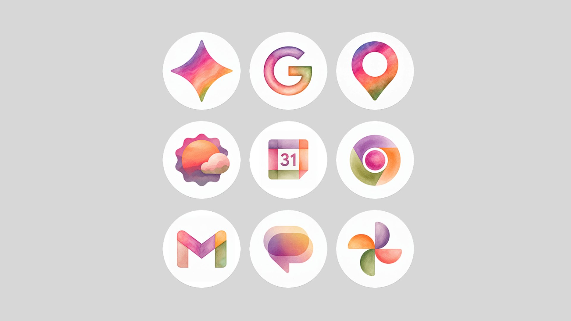 Pixel 10a Isai Blue icons 2