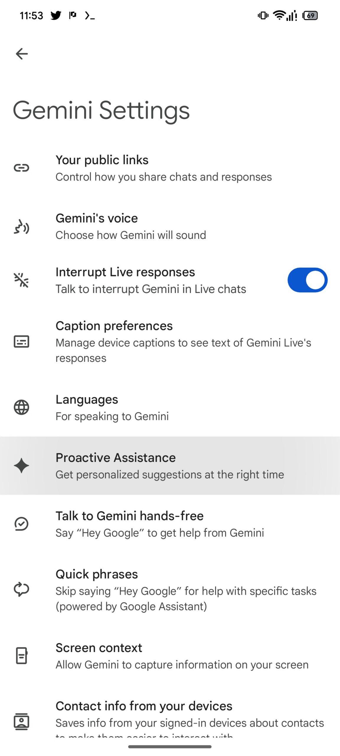 Proactive Assistance Gemini 3