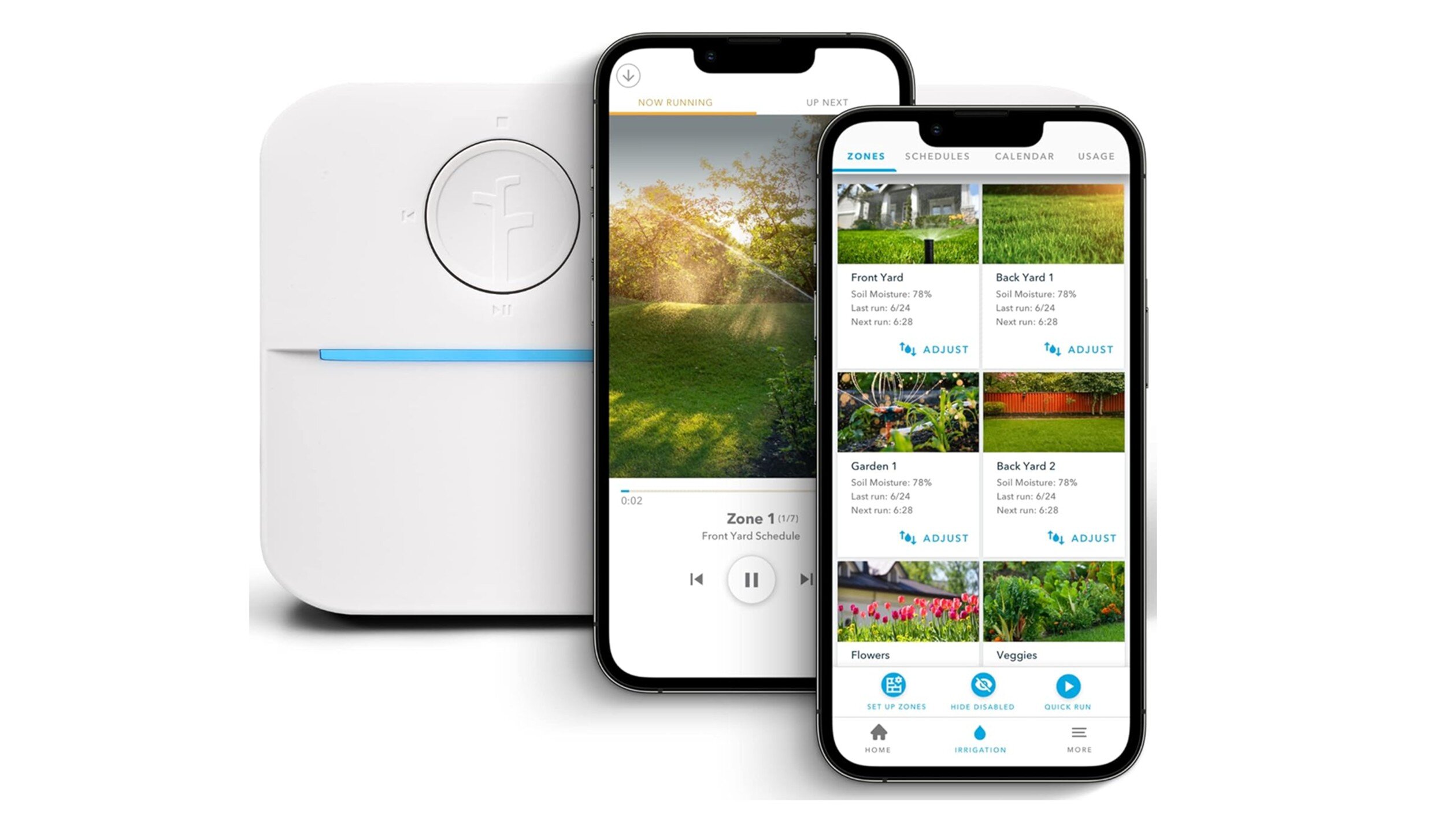 Rachio Smart Sprinkler Controller Press Image Rachio Smart Sprinkler Controller Press Image