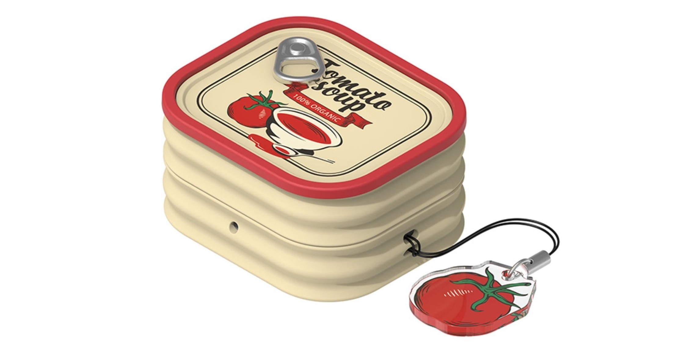 Samsung Galaxy Buds 4 Canned Food Case Tomato Soup