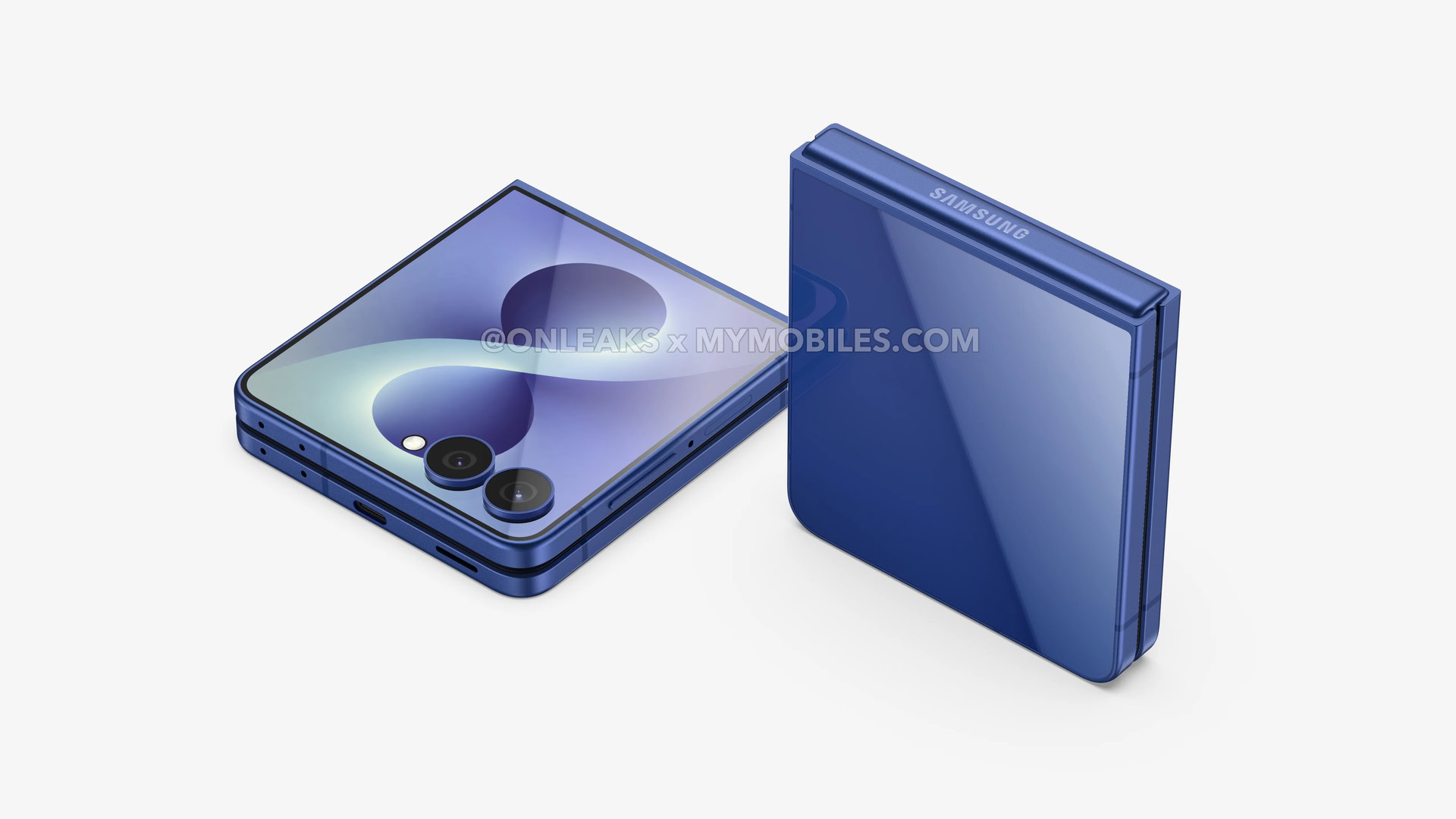 Samsung Galaxy Z Flip 8 leaked renders 2 Samsung Galaxy Z Flip 8 leaked renders 2