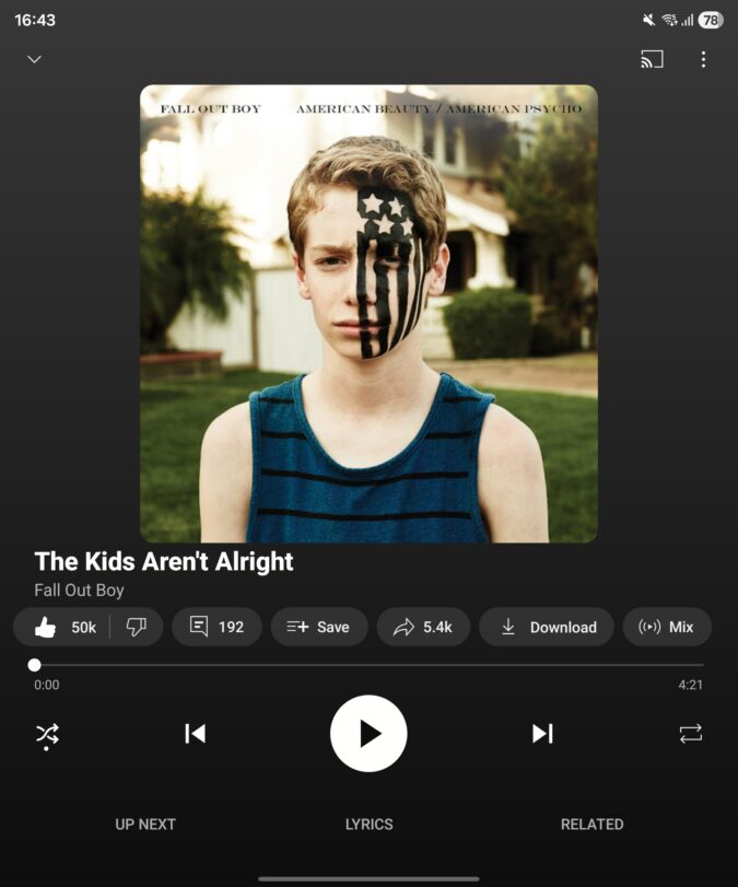 Make YouTube Music look good on foldables with this setting
