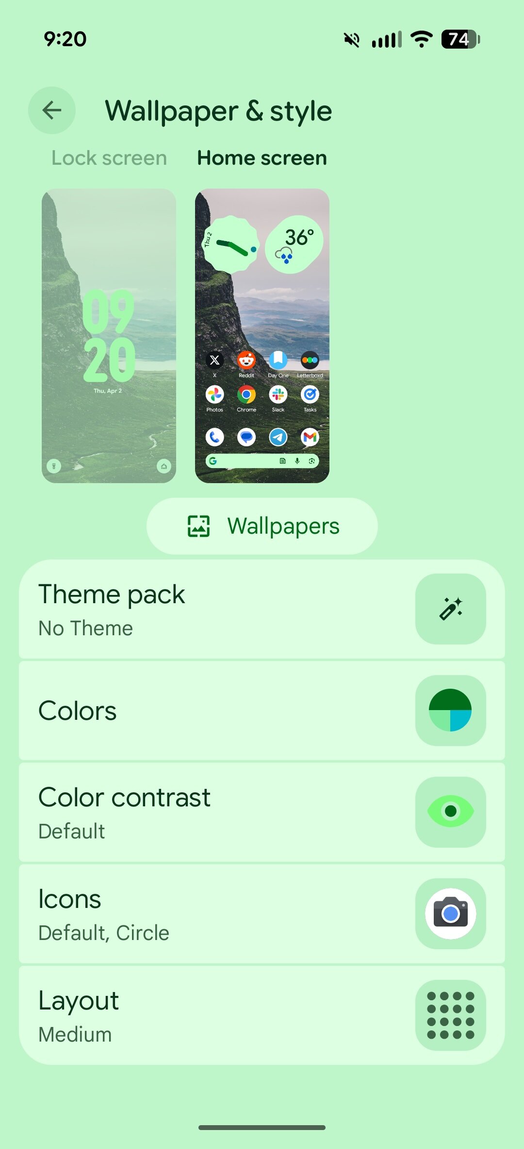 Screenshot of the new option to hide app names in Android 17 Beta 3.