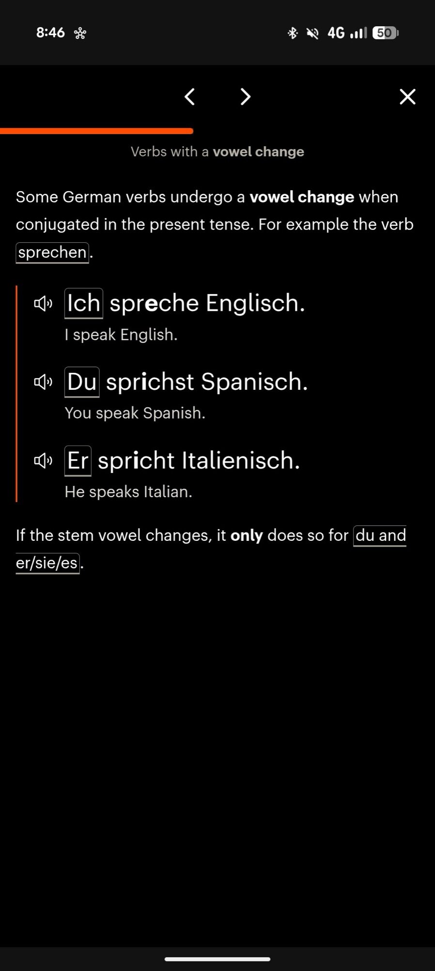 babbel language learning screenshot german 6