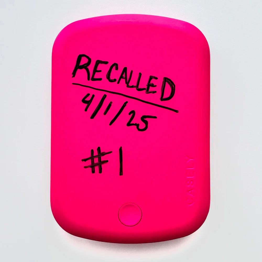 caseli charger recall