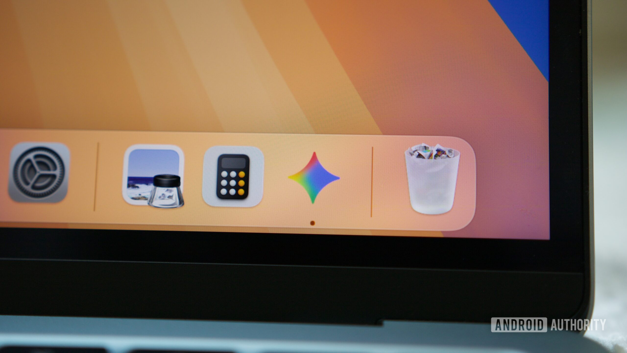 Gemini app icon on Mac.