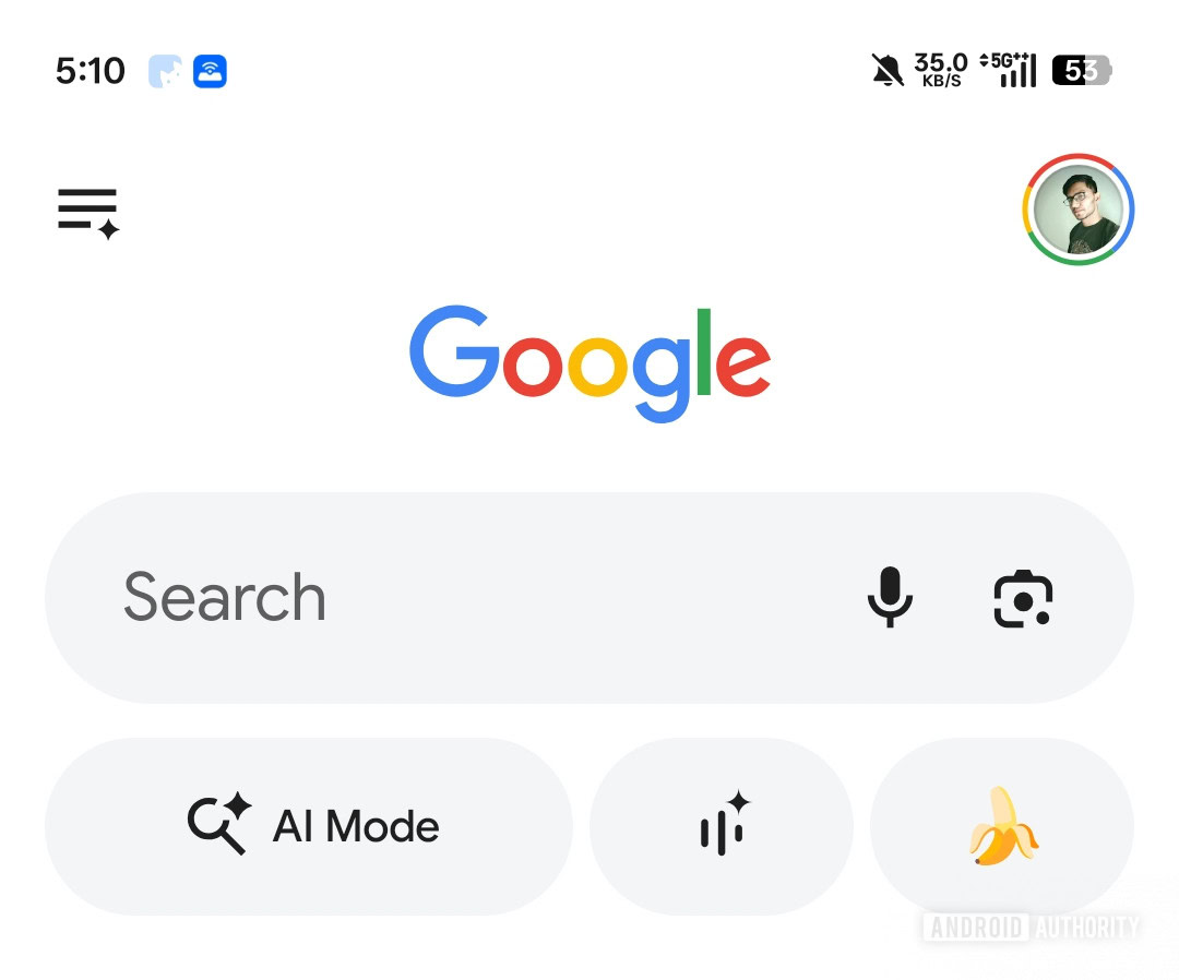 google app existing buttons assembledebug
