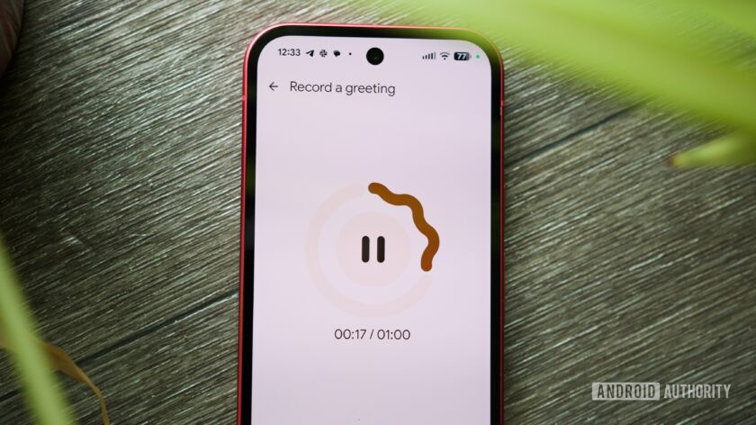 Message App Pixel How to create a custom Take a Message greeting on your Pixel