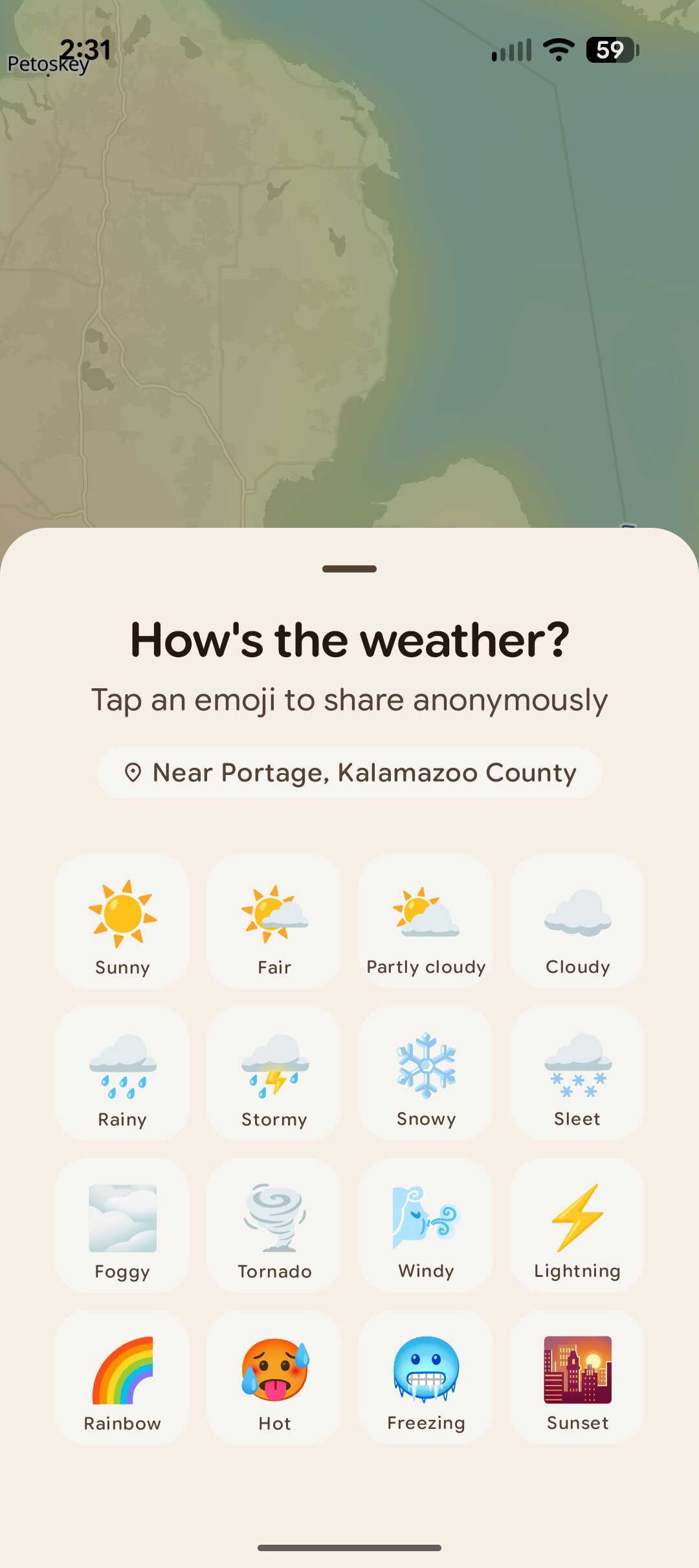 gradient weather map screenshot 3